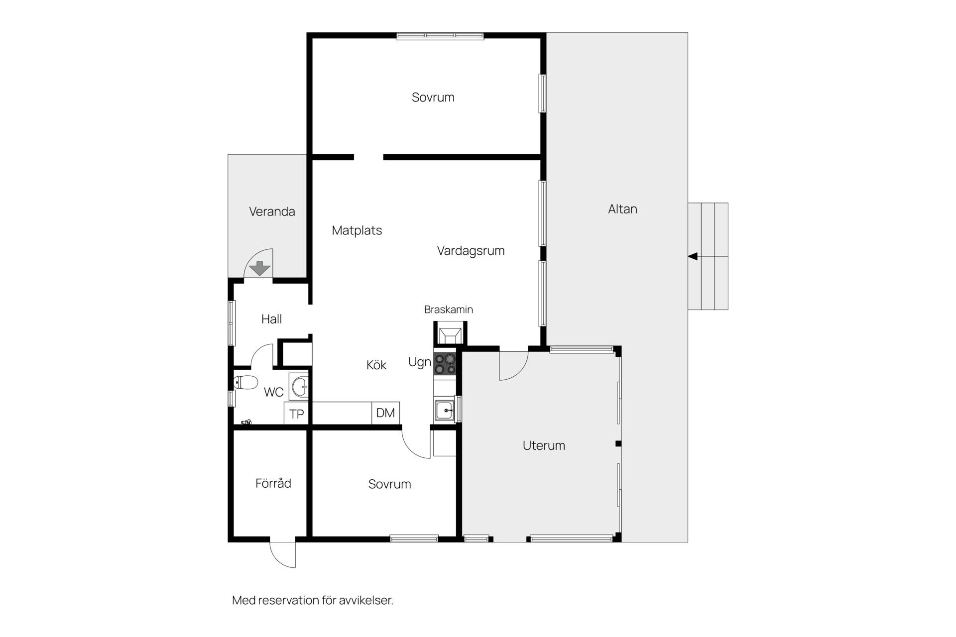 4 rum Villa på Bröderna Larssons väg 3 Mariedal Upplands-Bro kommun - bild 22