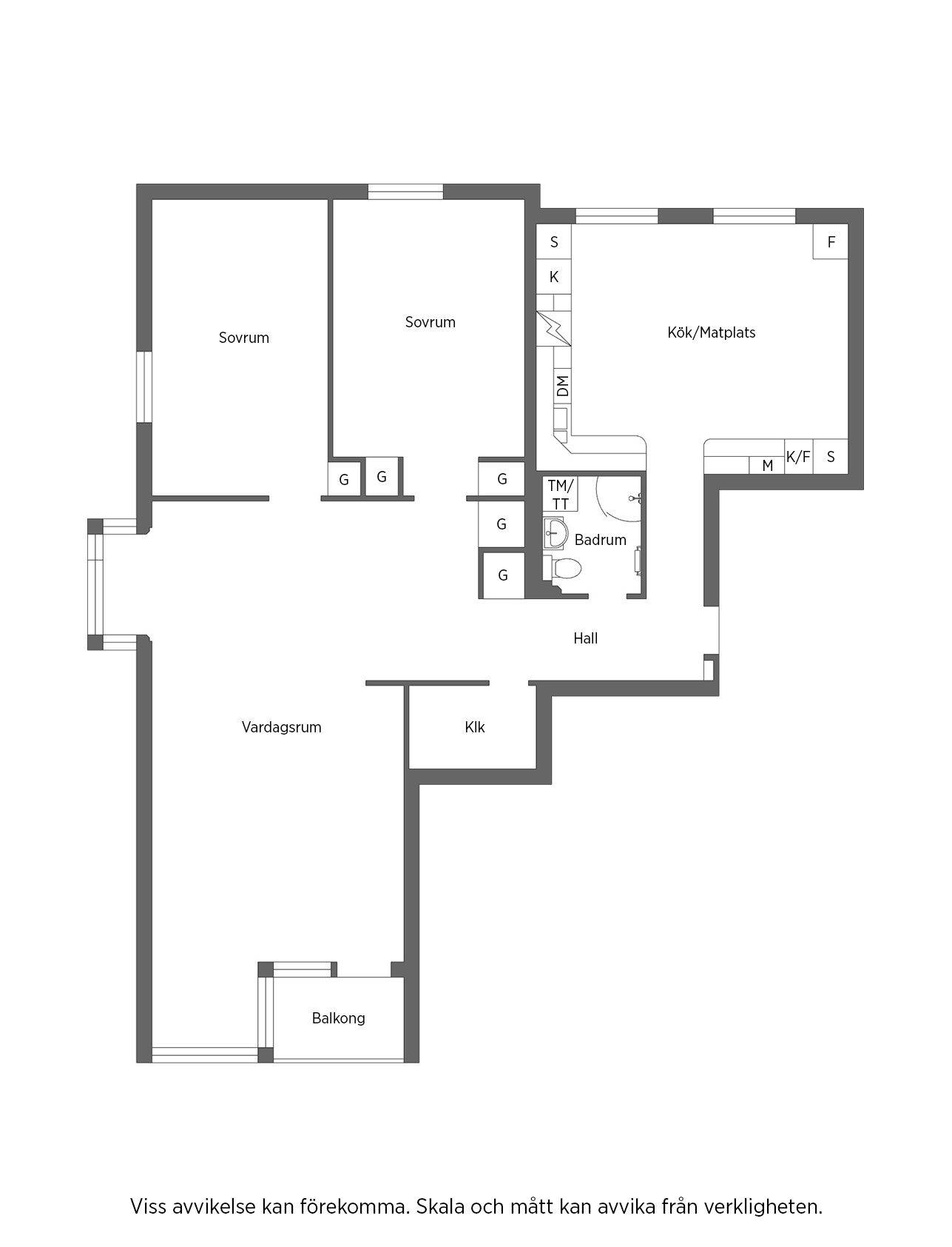 3 rum Lägenhet på ESKADERVÄGEN 20, VÅNING 6 NÄSBY PARK Täby kommun - bild 48