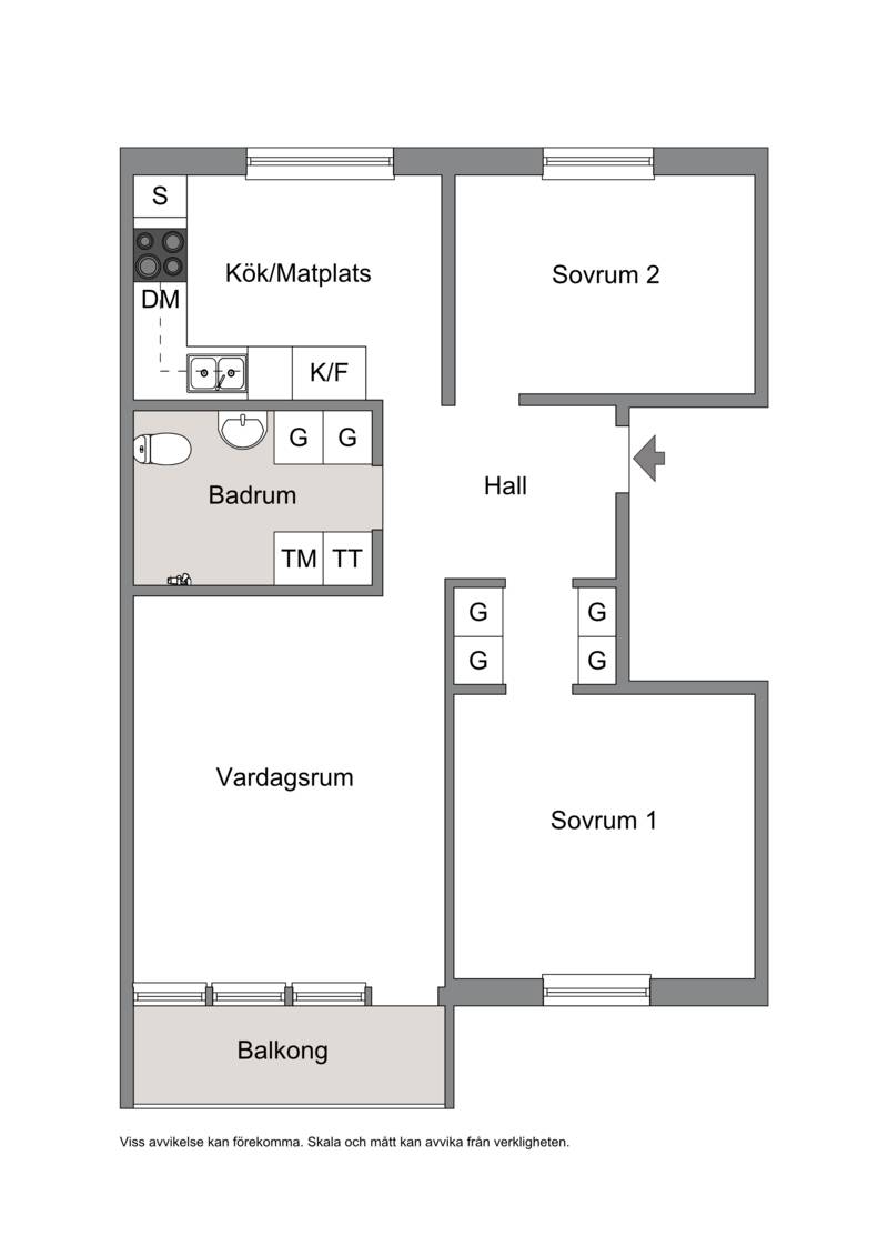 3 rum Lägenhet på Kruthornsvägen 27 Edsberg Sollentuna kommun - bild 20