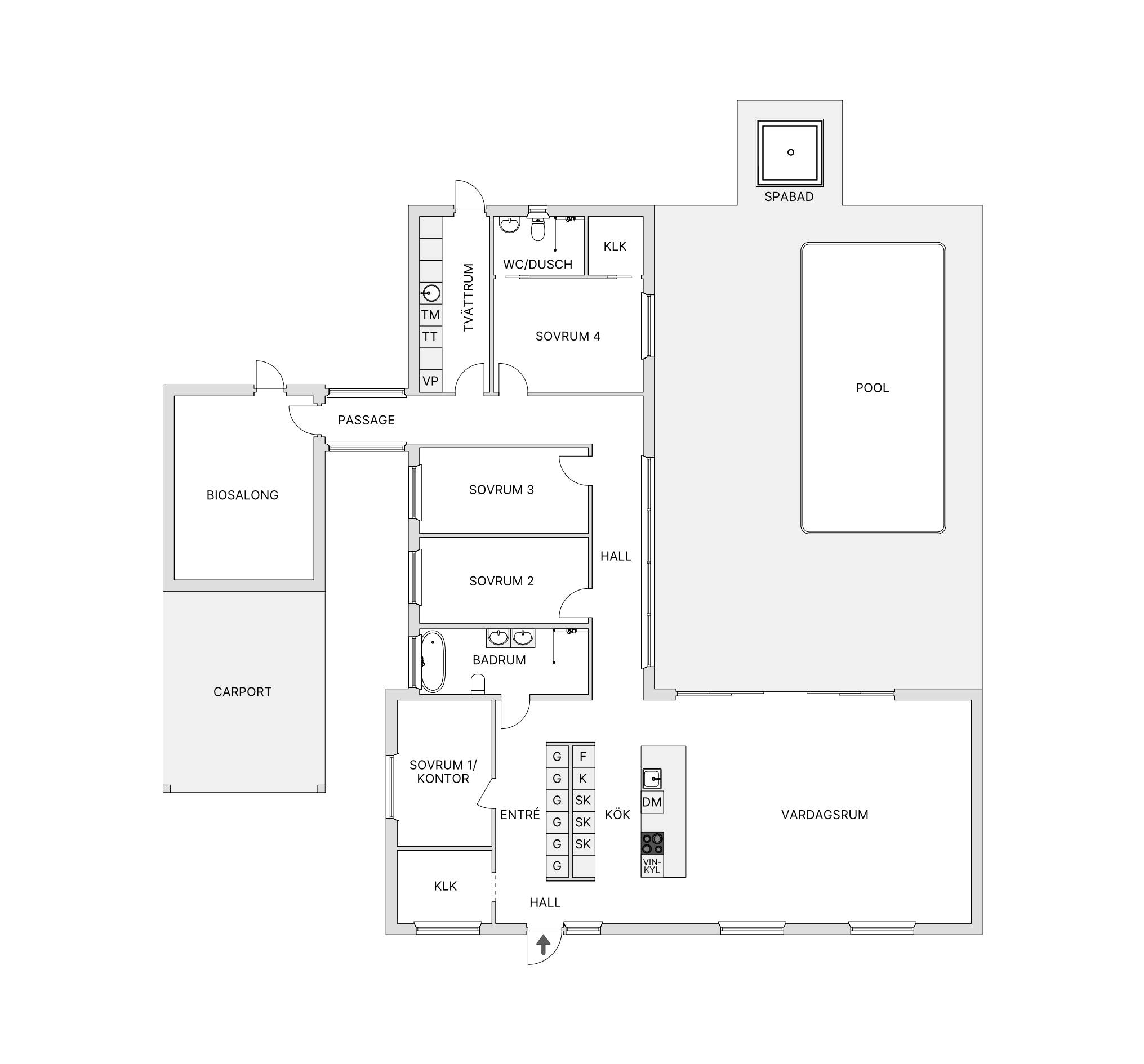 6 rum Villa på Moster Lisas väg 11 Saxemara Ronneby kommun - bild 38