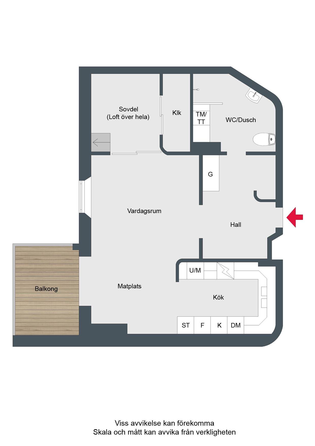 1.5 rum Lägenhet på Garvaregatan 8 B Centralt/Strömmen - Kv Kroken Norrköpings kommun - bild 31