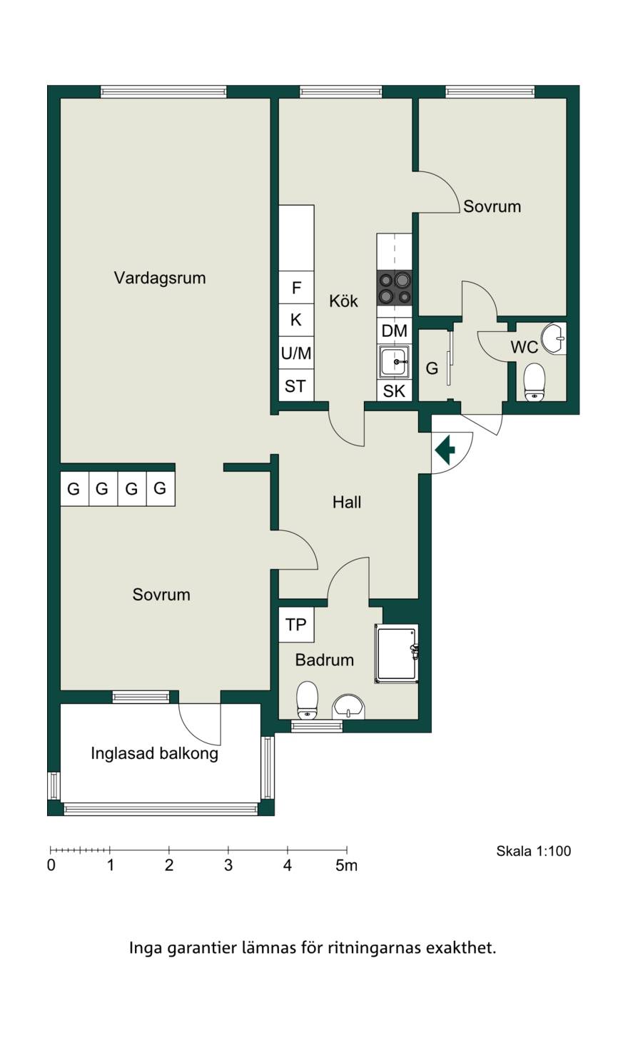 3 rum Lägenhet på Skräddaretorpsvägen 13B Skälby Kalmar kommun - bild 21