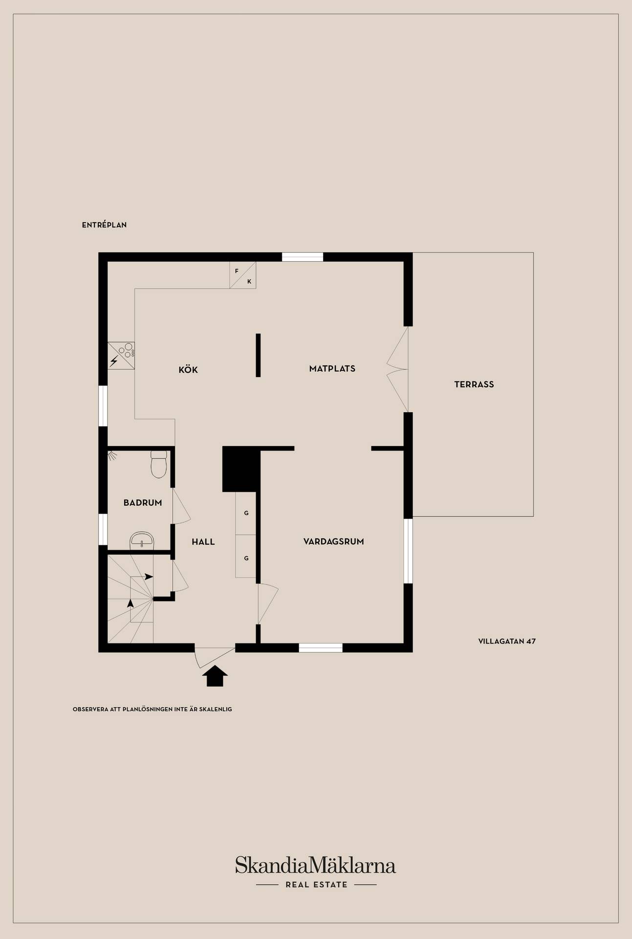 4 rum Villa på Villagatan 47 Klippans kommun - bild 27