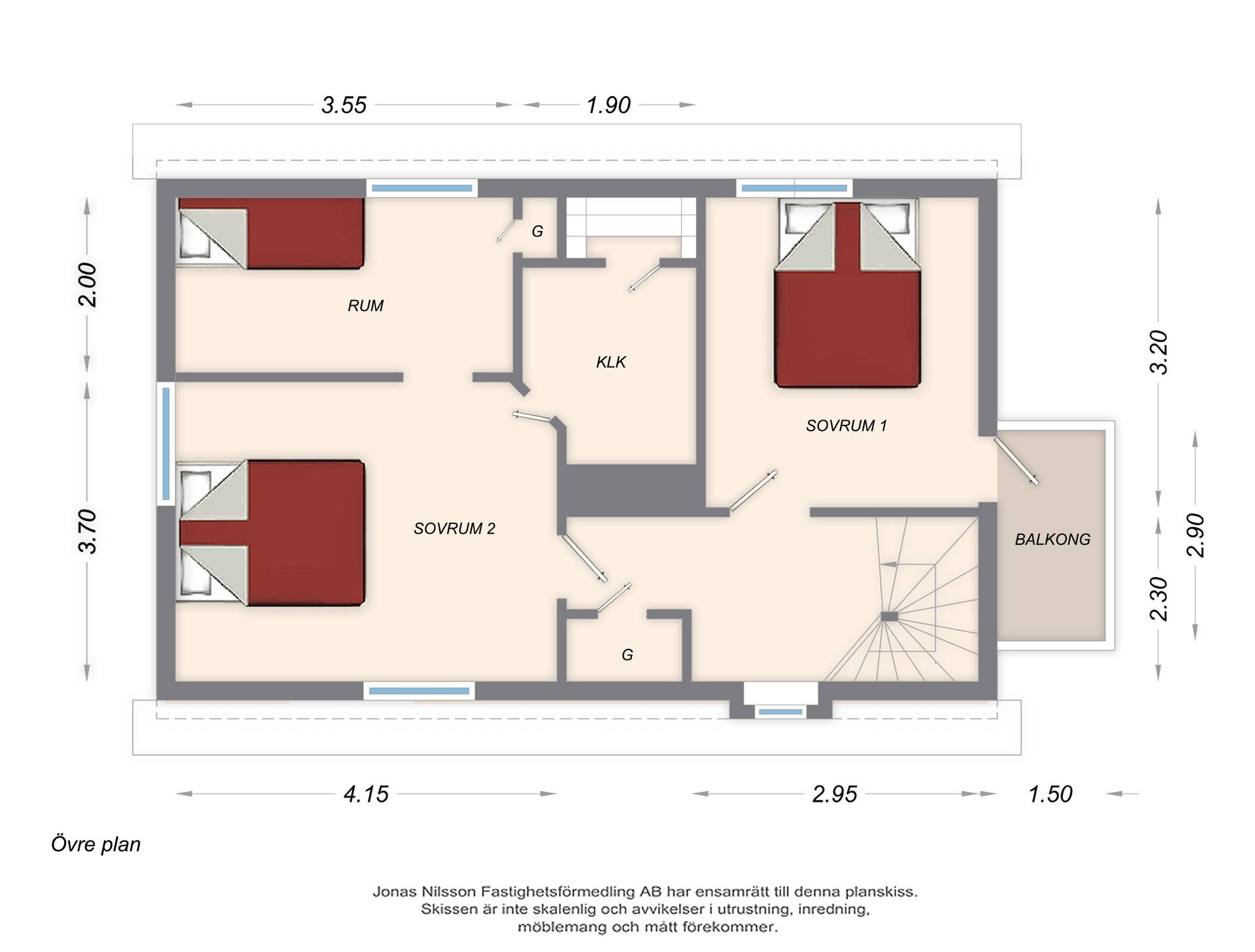 4 rum Villa på Hermelinsgatan 9 Norrmalm Kiruna kommun - bild 34