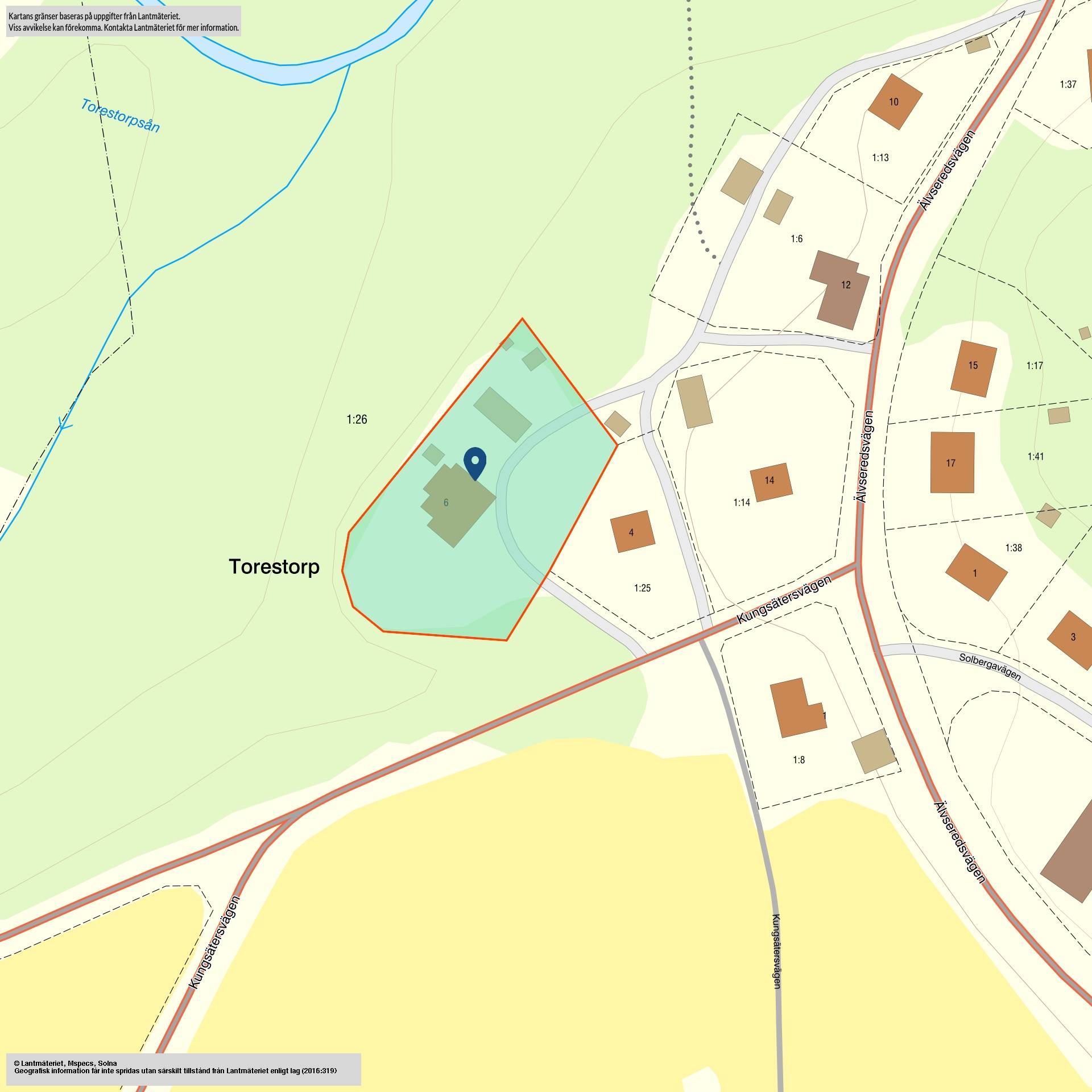 9 rum Villa på Kungsätersvägen 6 Torestorp Marks kommun - bild 43
