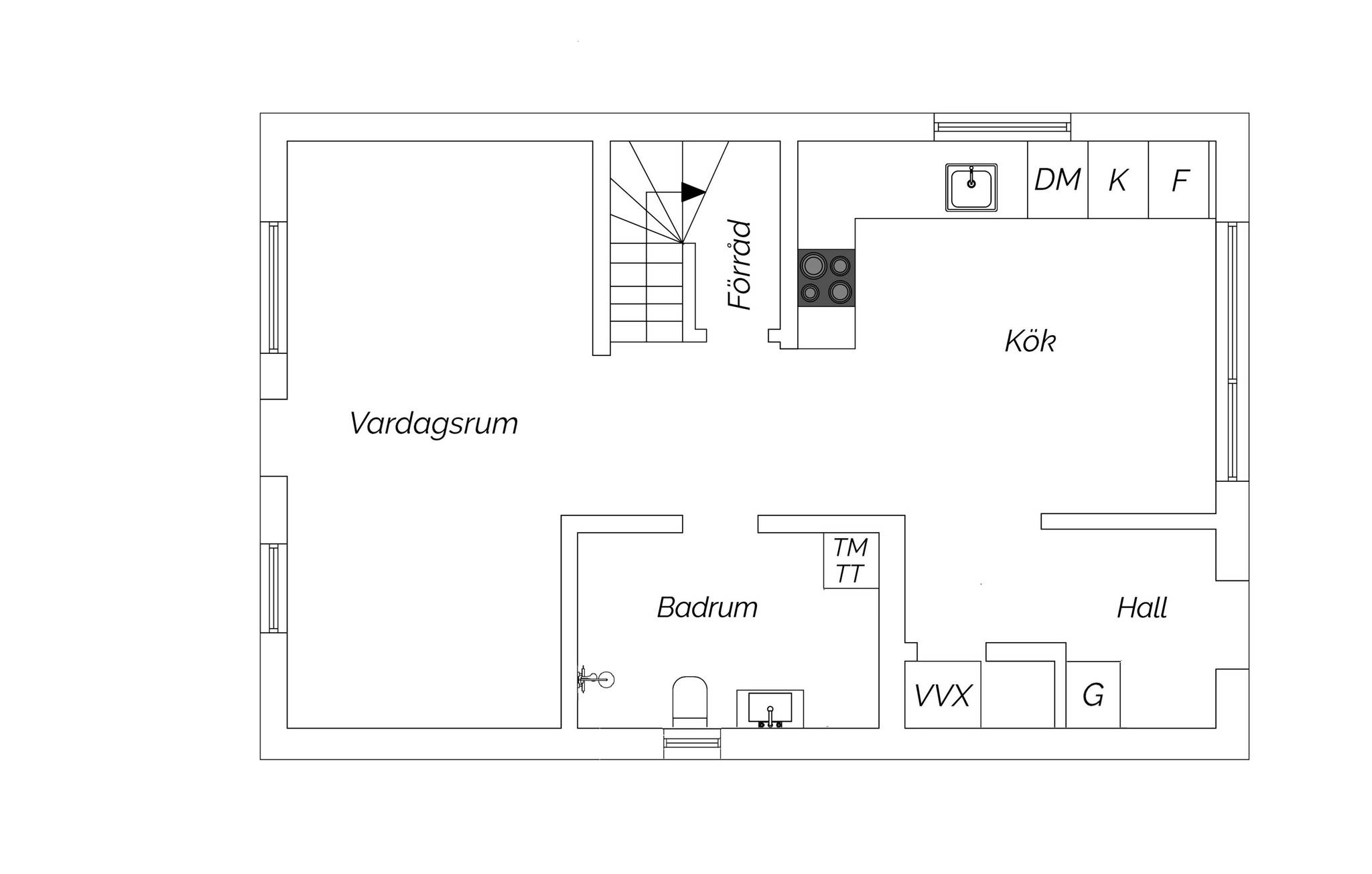 4 rum Lägenhet på Rosenhillsvägen 29 Arnö Nyköpings kommun - bild 40