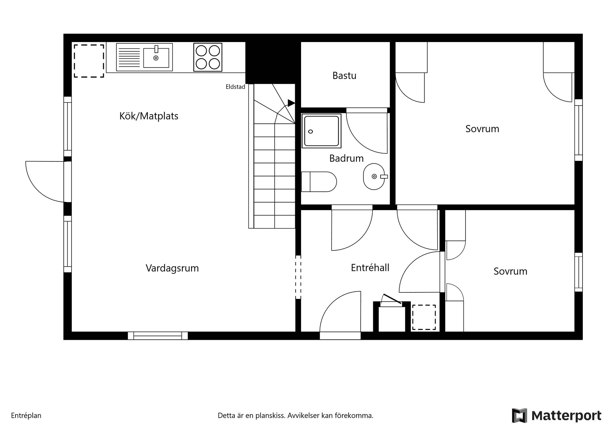 6 rum Fritidshus på Pistvägen 517A-B Kläppen, Sälen Malung-Sälens kommun - bild 24