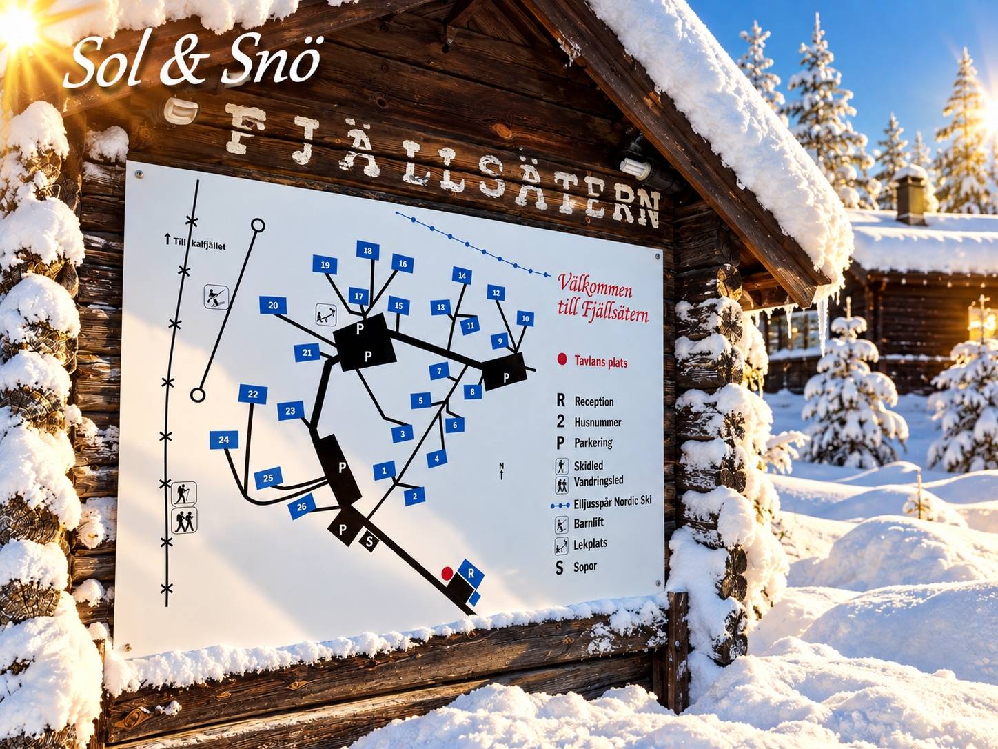 4 rum Fritidshus på Brf. Fjällsätern. Vecka 2, Hus 14. Tänndalen / Funäsfjällen Tänndalen – Fjällsätern, Funäsfjällen Härjedalens kommun - bild 73