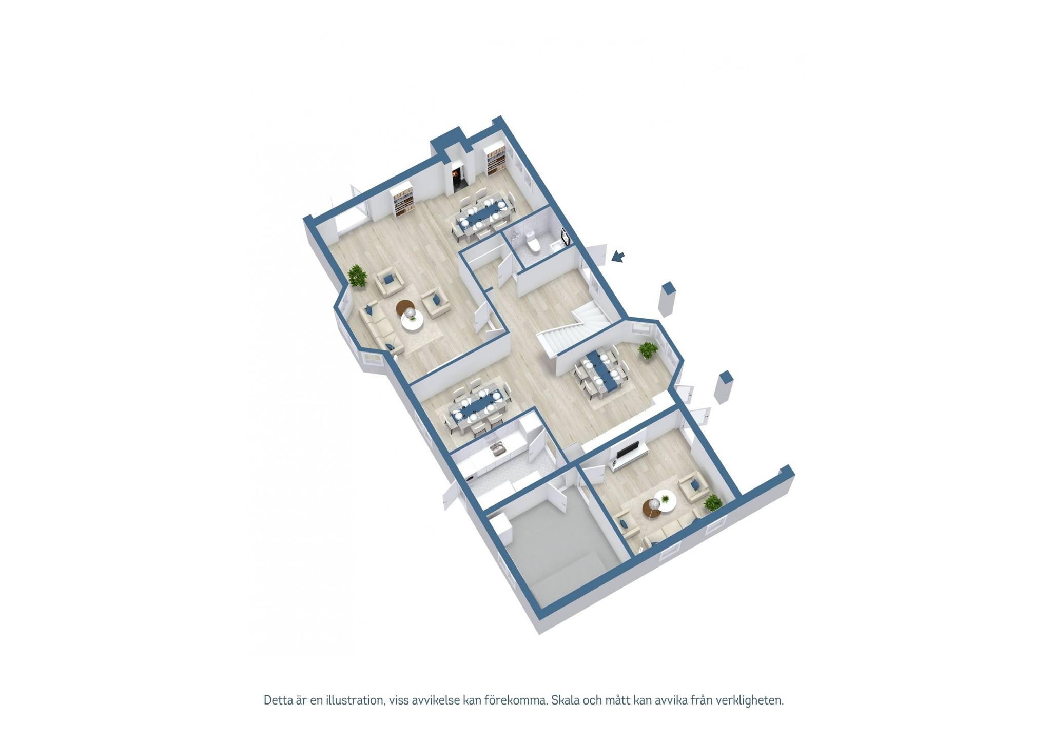 7 rum Gård med jordbruk på Dalen 209 Månkarbo Tierps kommun - bild 43