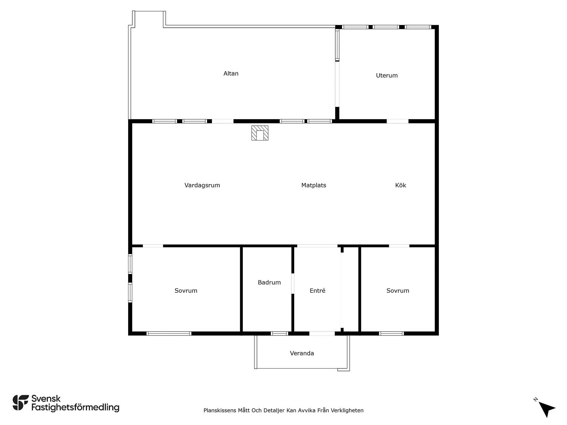 3 rum Villa på Västra Målajord Markalyckan 1 Rottne Växjö kommun - bild 28