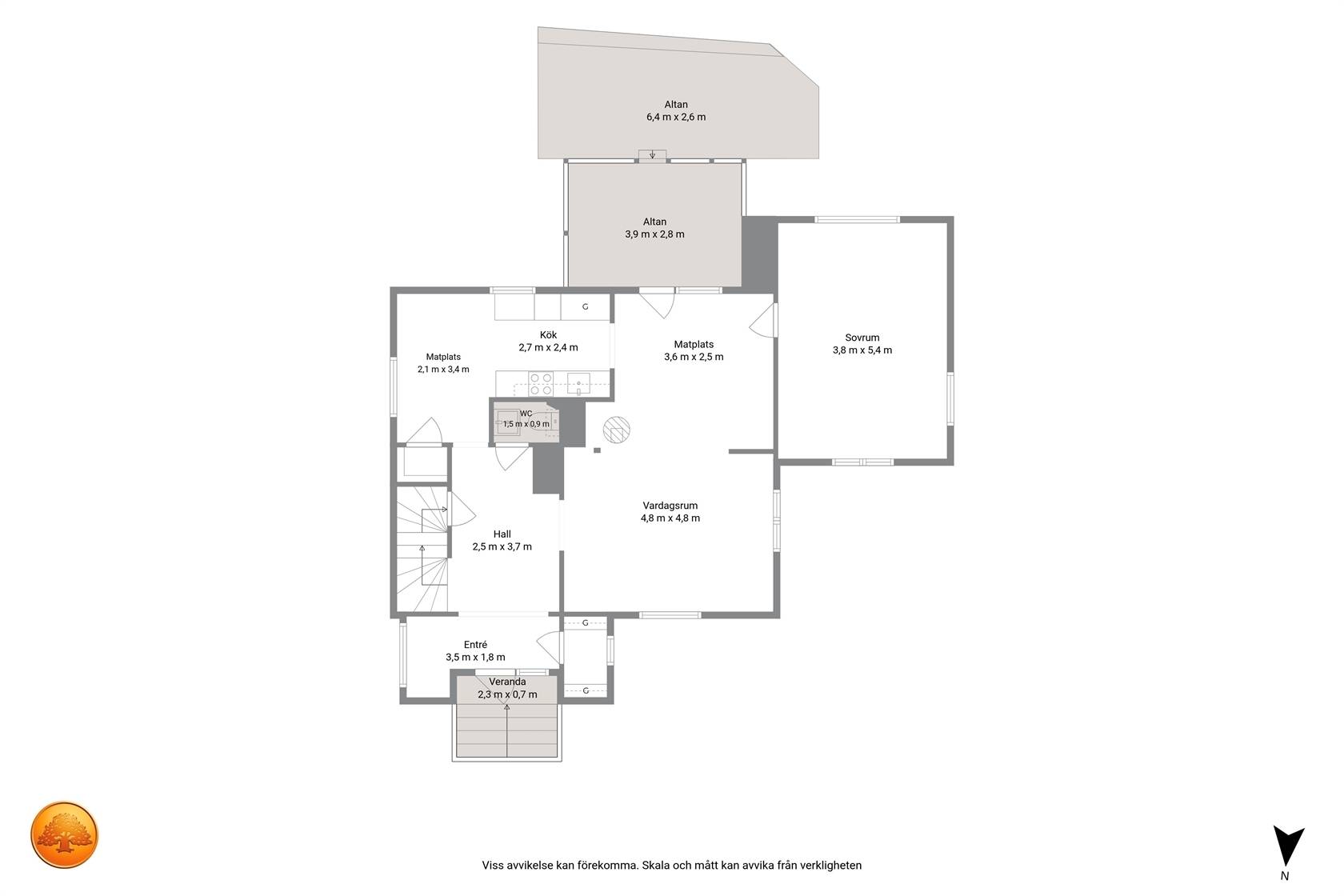 5 rum Villa på Sagovägen 12 Hagaberg Södertälje kommun - bild 32