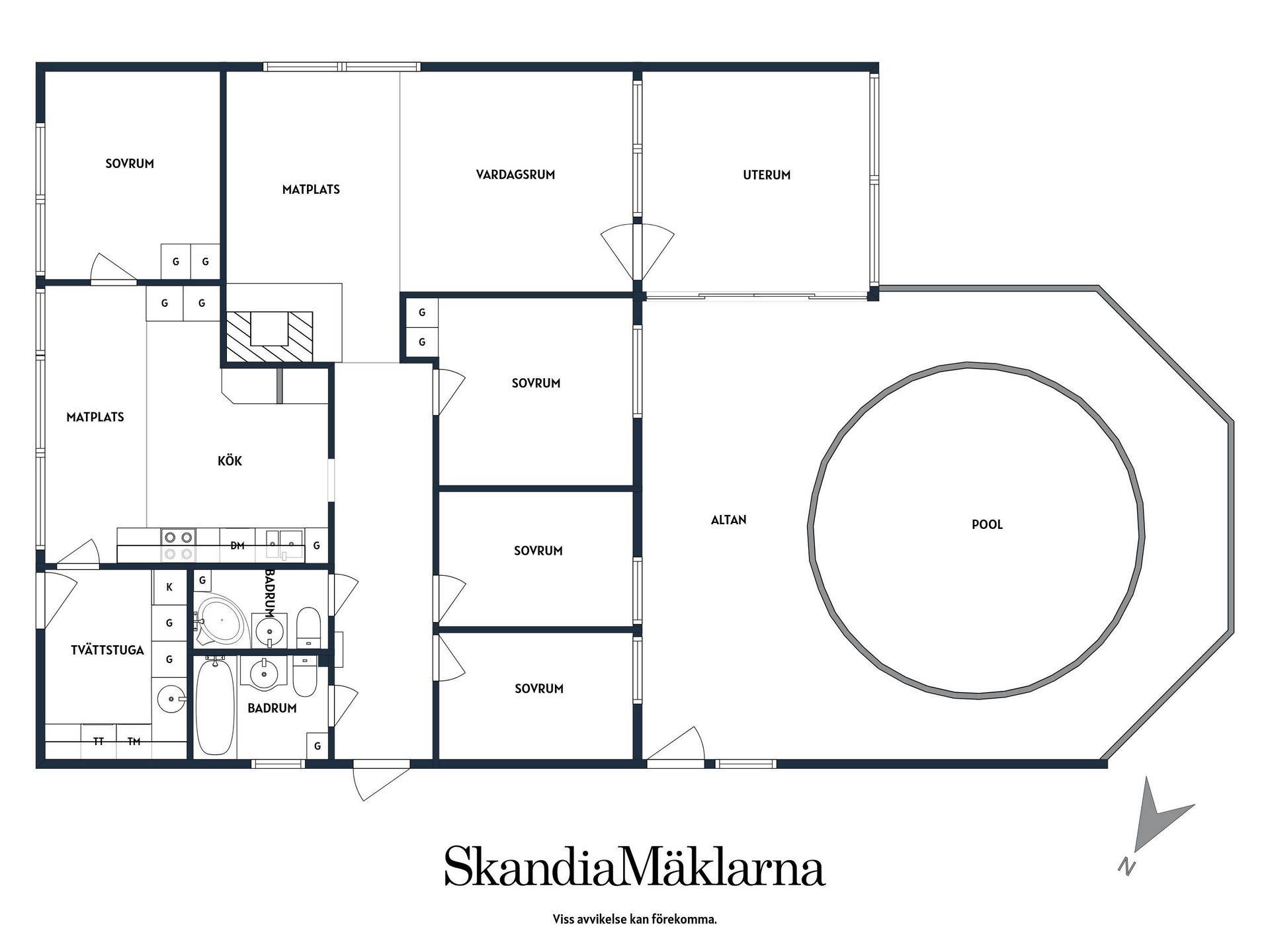 5 rum Villa på Dalkarlsvägen 23 Strängnäs kommun - bild 34