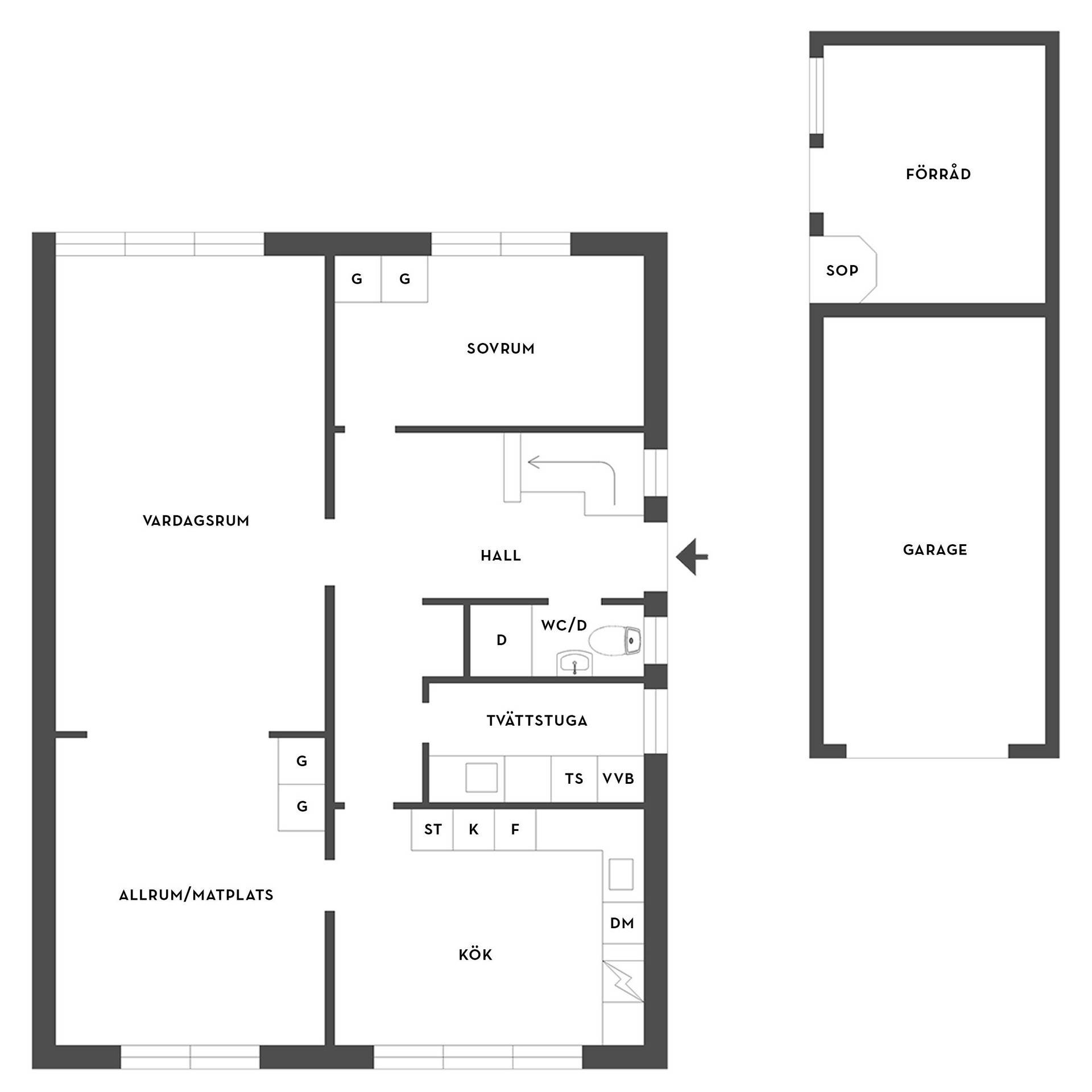 6 rum Villa på Flugvägen 37 Skövde kommun - bild 28