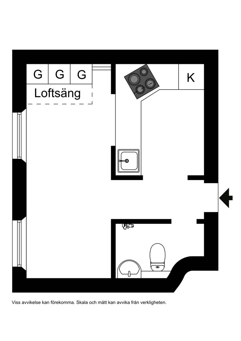 1 rum Lägenhet på Styrmansgatan 21A Östermalm Stockholms kommun - bild 9