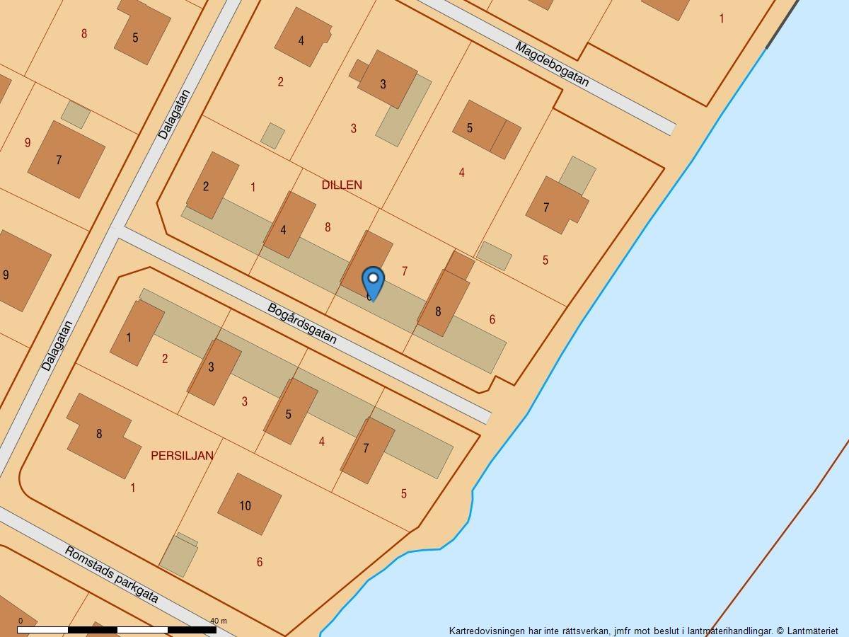 7 rum Par-/kedje-/radhus på Bogårdsgatan 6 Romstad Karlstads kommun - bild 45