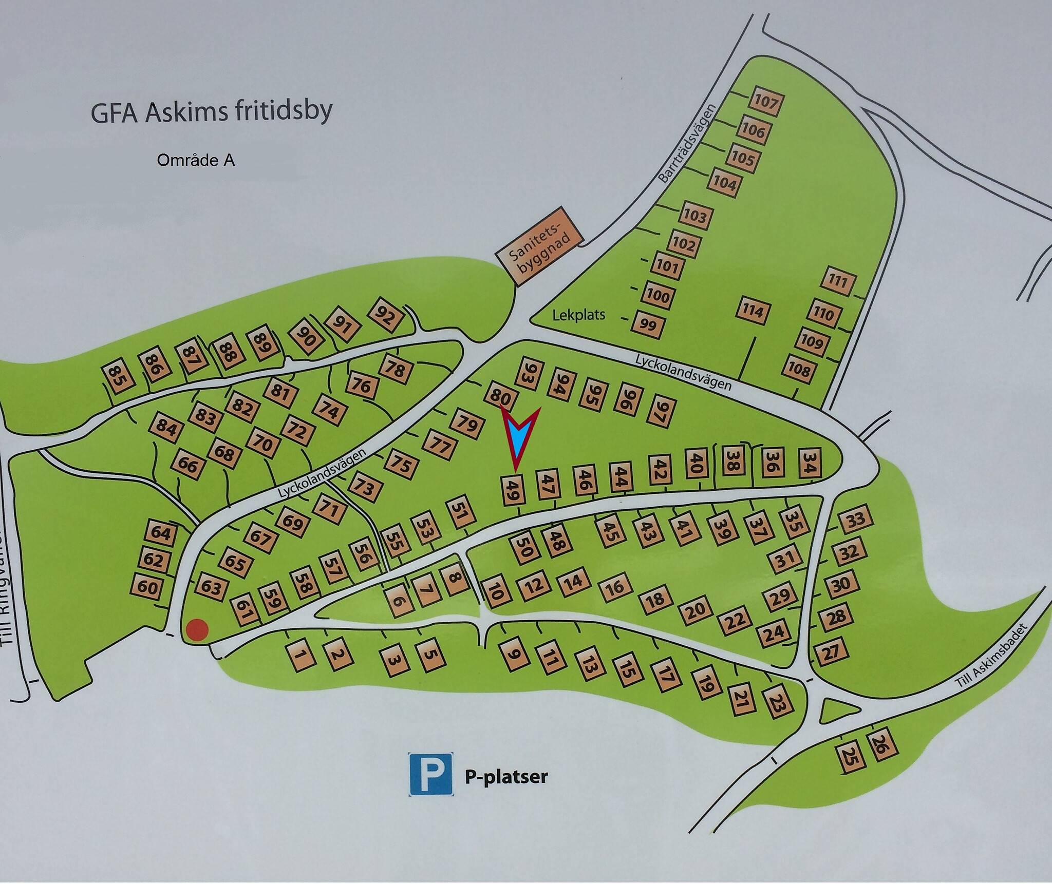 2 rum Fritidshus på Askim A-området stuga nr 49 Askim - GFA Göteborgs kommun - bild 30