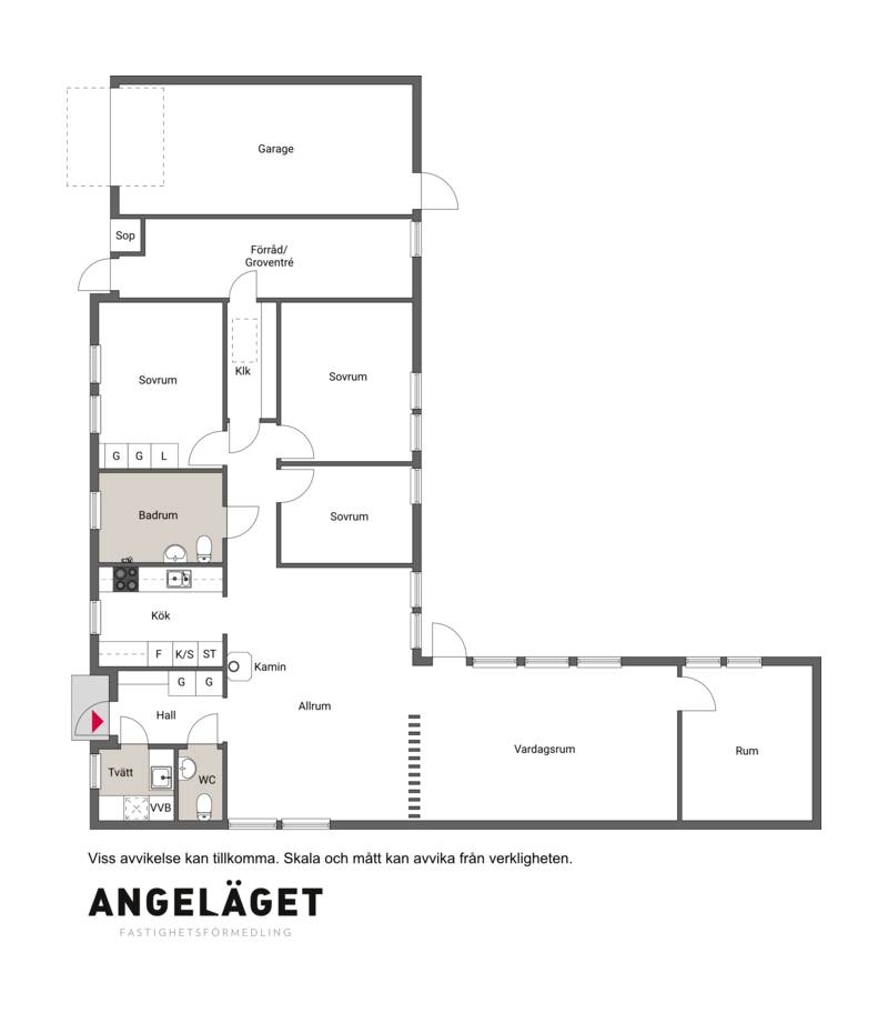 5 rum Villa på Bondevägen 12 Södra Svartbyn Bodens kommun - bild 18