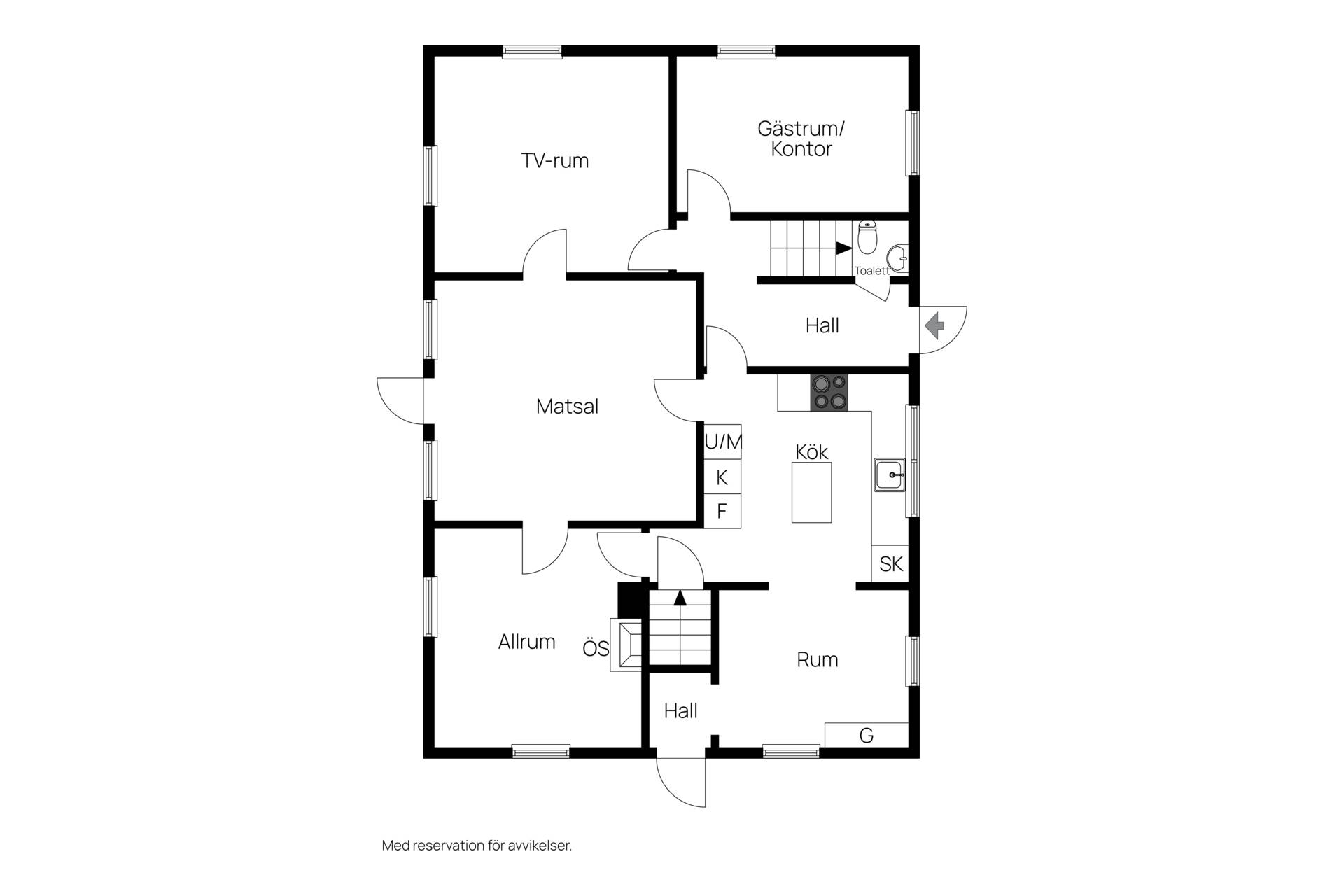 7 rum Villa på Annedalsvägen 18 Gessie Vellinge kommun - bild 34