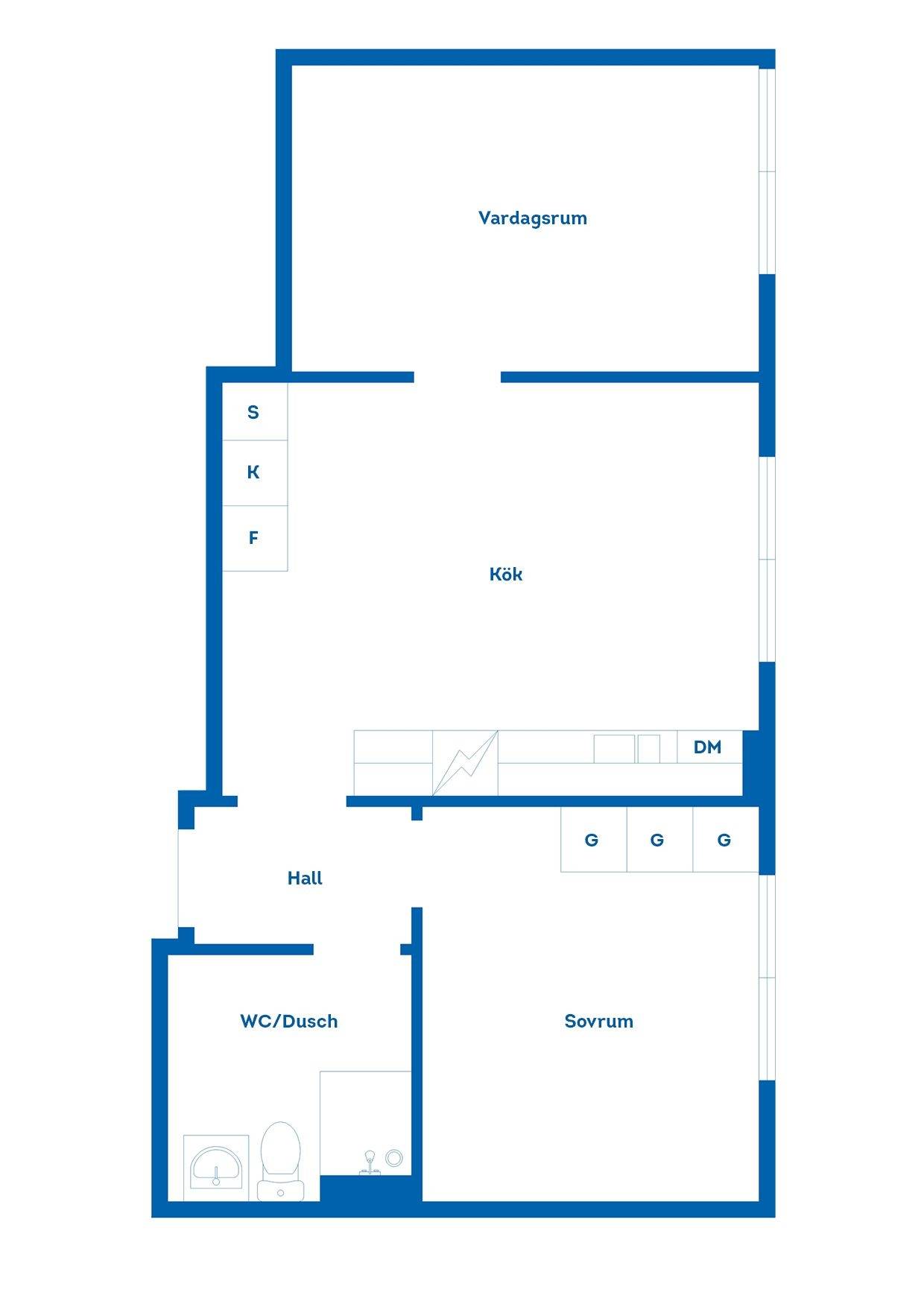 2 rum Lägenhet på Hotellgatan 28 Ljusdal, Centralt Ljusdals kommun - bild 21