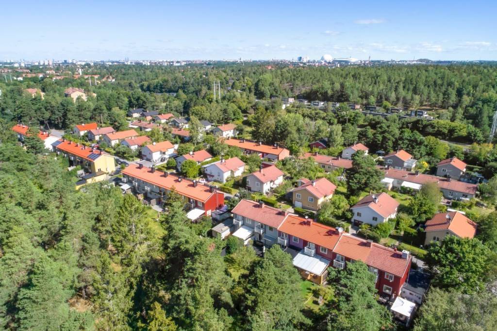 6 rum Radhus på Almnäsvägen 46 Bandhagen Stockholms kommun - bild 45