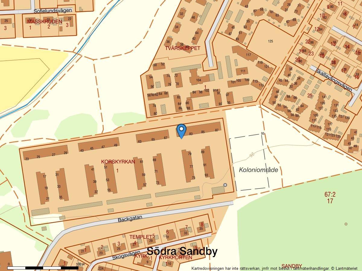 3 rum Lägenhet på Backgatan 81 Södra Sandby Lunds kommun - bild 17