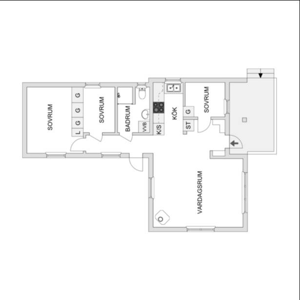 4 rum Fritidshus på Smebacken 6 Lofsdalen Härjedalens kommun - bild 43