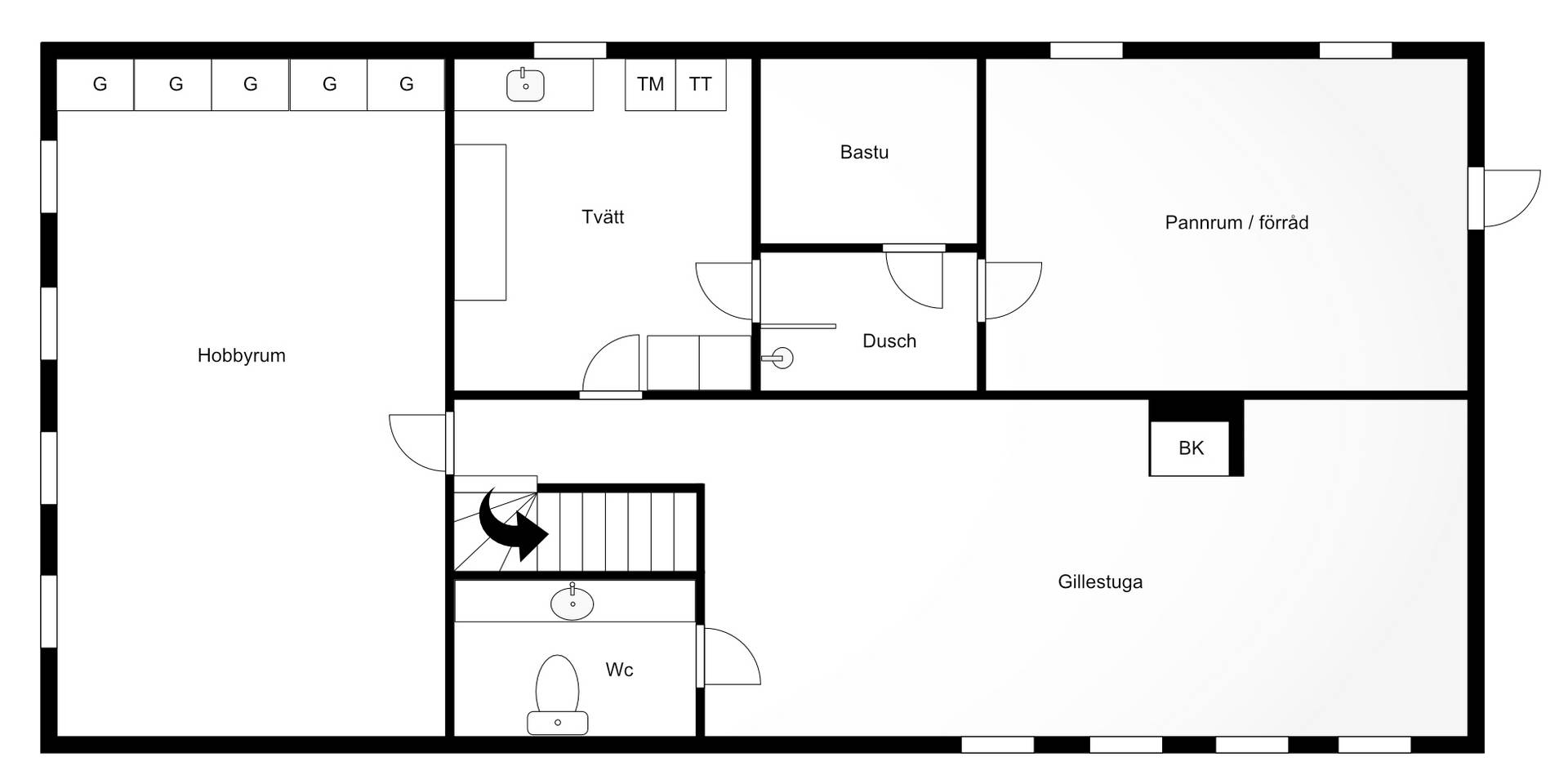 4 rum Villa på Bergsgatan 14 Valskog Kungsörs kommun - bild 43