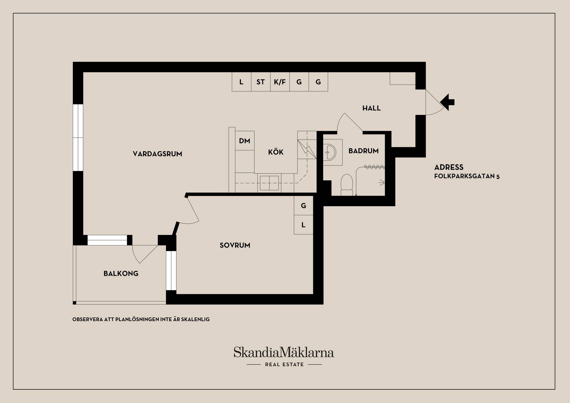 2 rum Lägenhet på Folkparksgatan 5 Örnsköldsviks kommun - bild 22