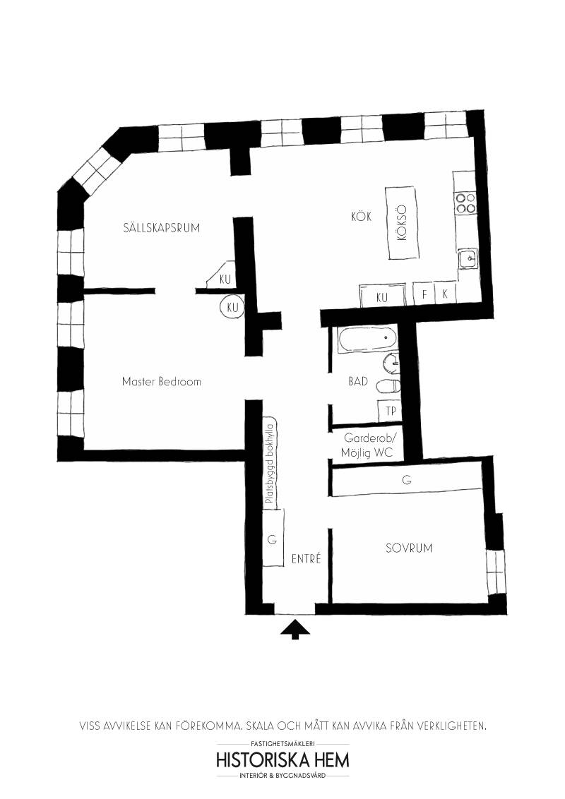 3 rum Lägenhet på Luntmakargatan 12 Vasastan - Norrmalm Stockholms kommun - bild 20