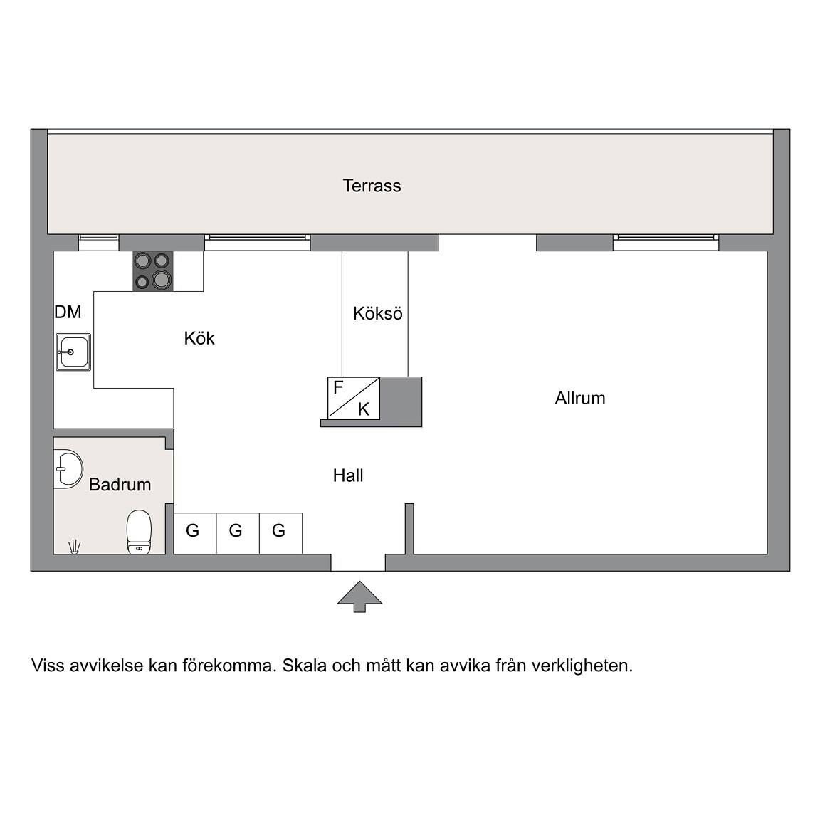 1 rum Lägenhet på Åsögatan 116 Katarina Stockholms kommun - bild 24