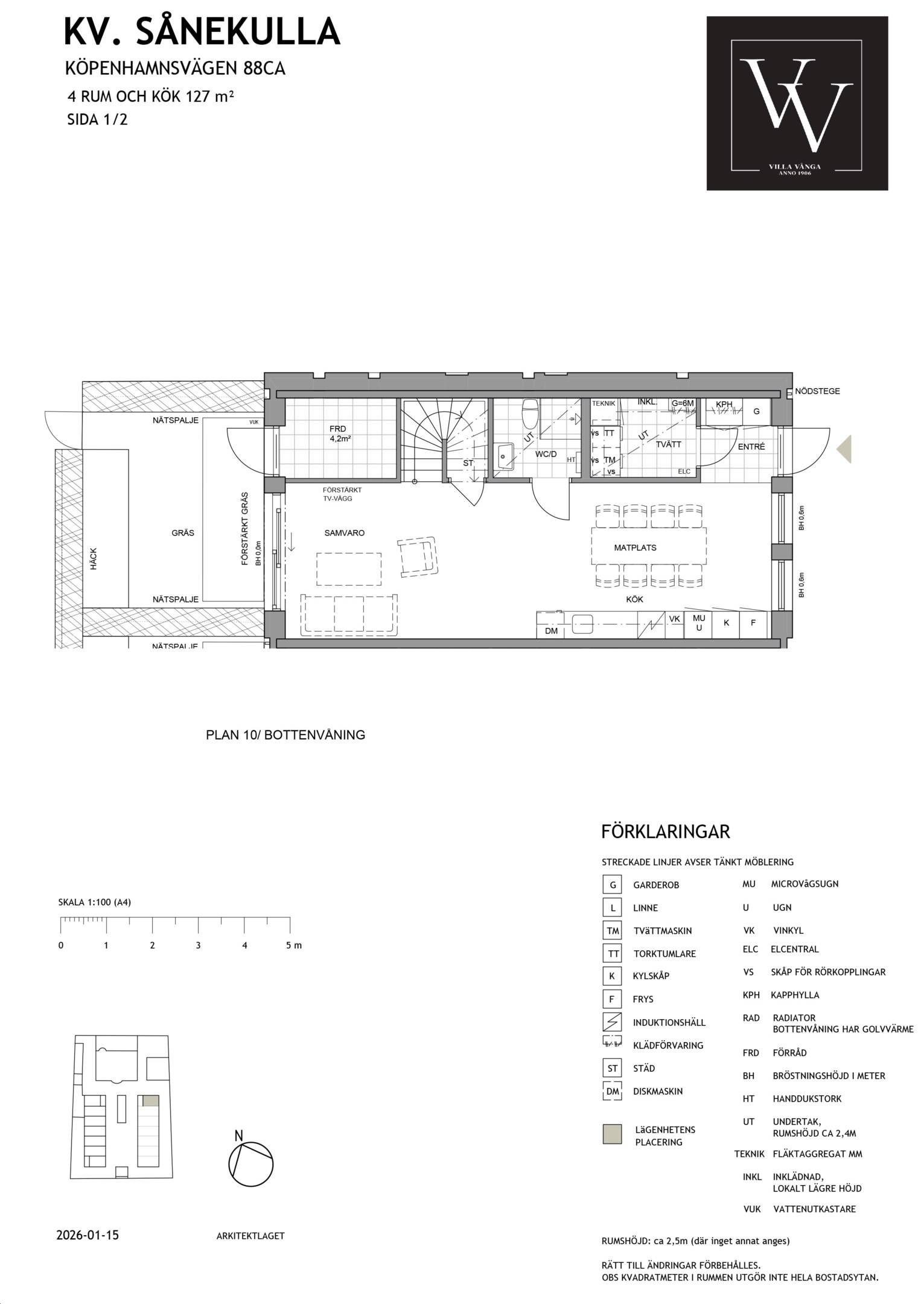 4 rum Lägenhet på Köpenhamnsvägen 88CA Bellevue Sjösida Malmö kommun - bild 26