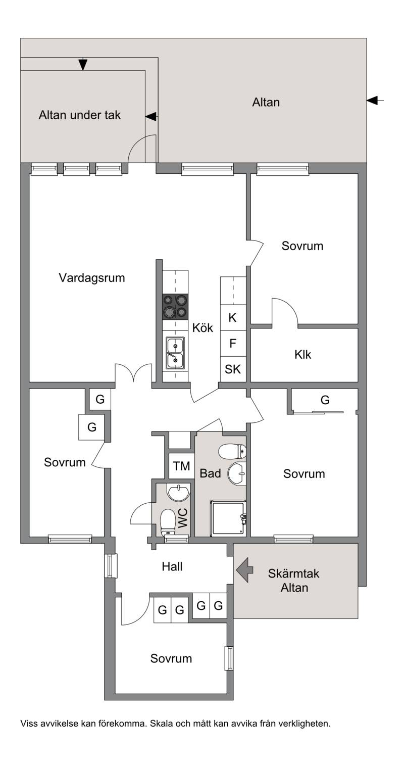 5 rum Villa på Yttersvängen 79 N:a Kroppkärr Karlstads kommun - bild 23