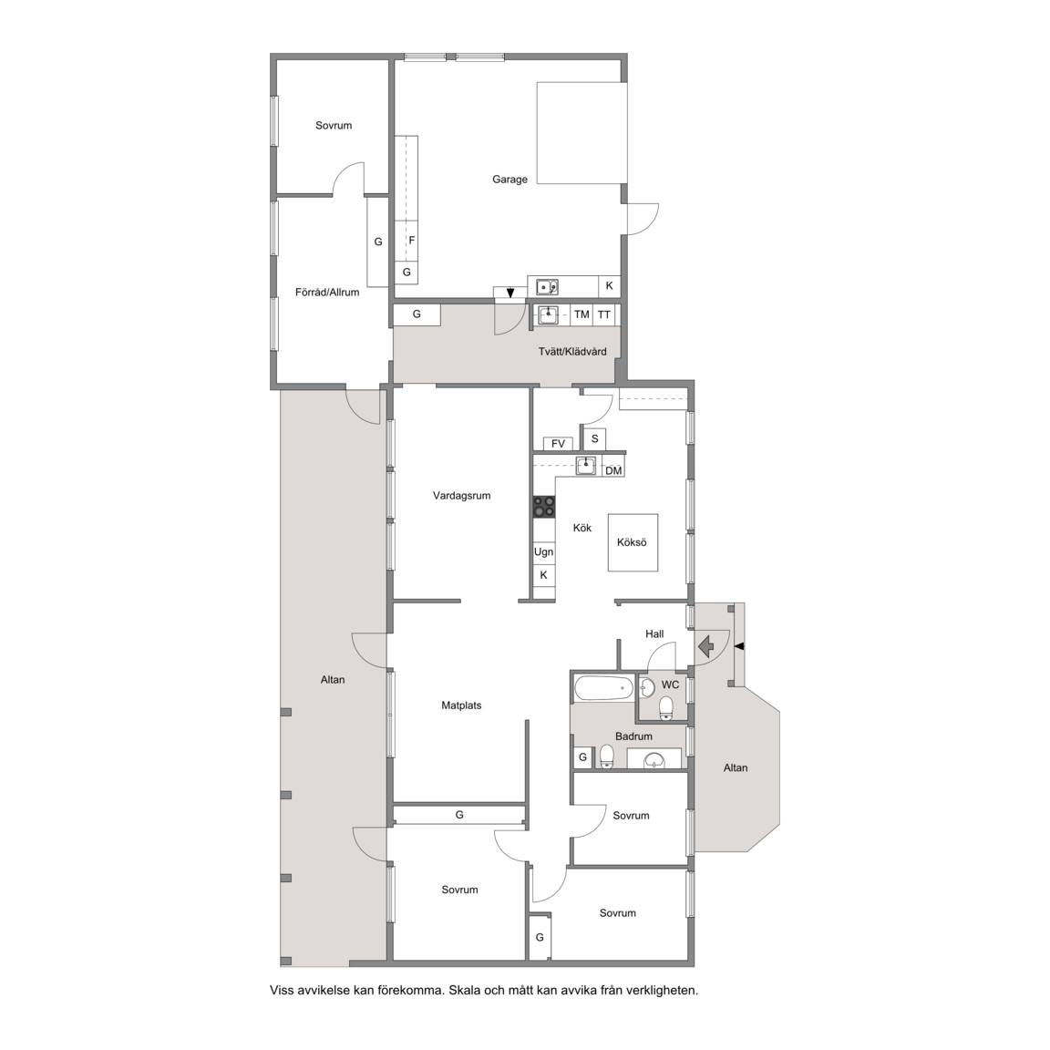 6 rum Villa på Tåggatan 6 Västermalm Älvsbyns kommun - bild 31