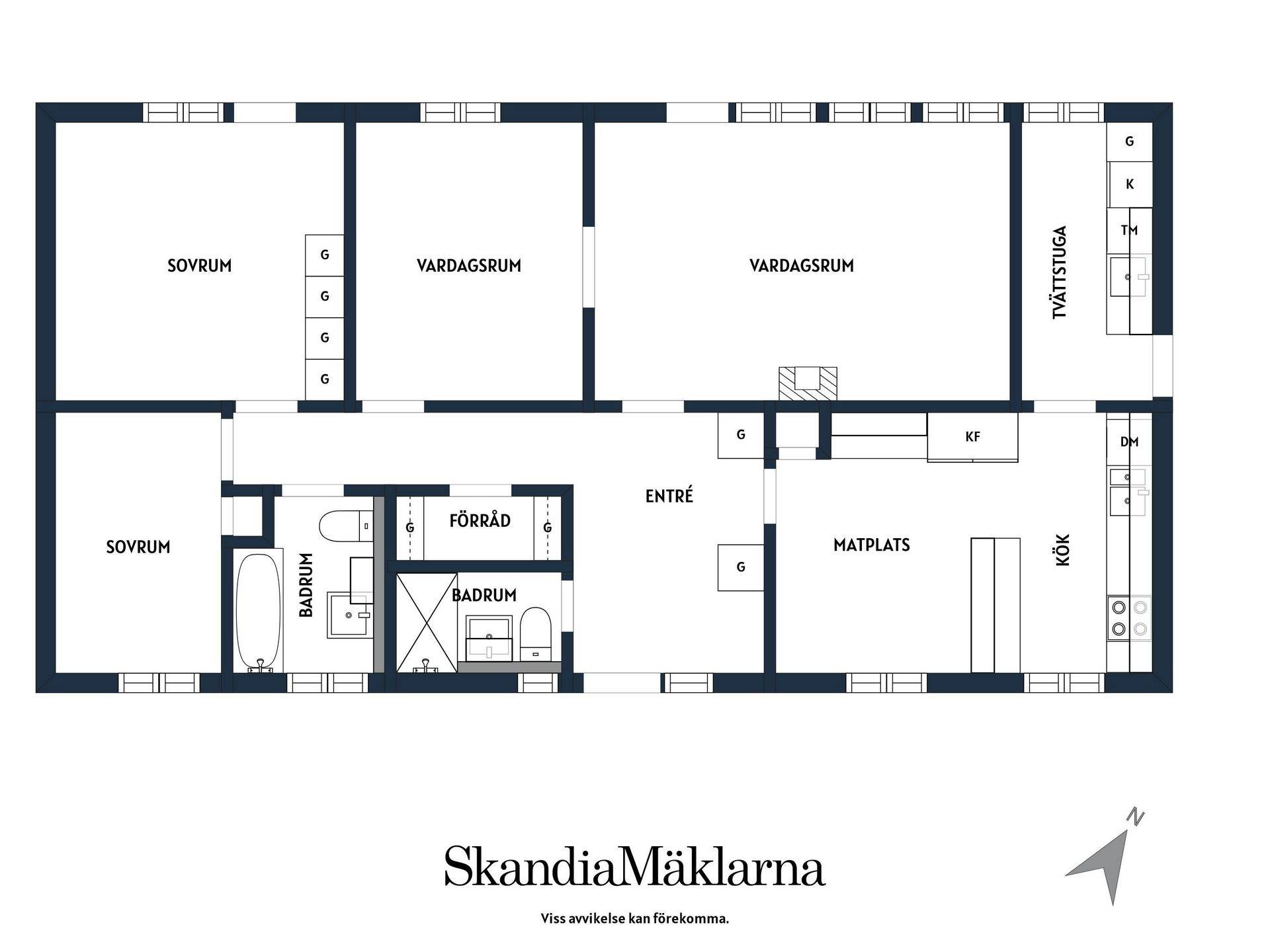 4 rum Villa på Korssved Lillgården Eskilstuna kommun - bild 53