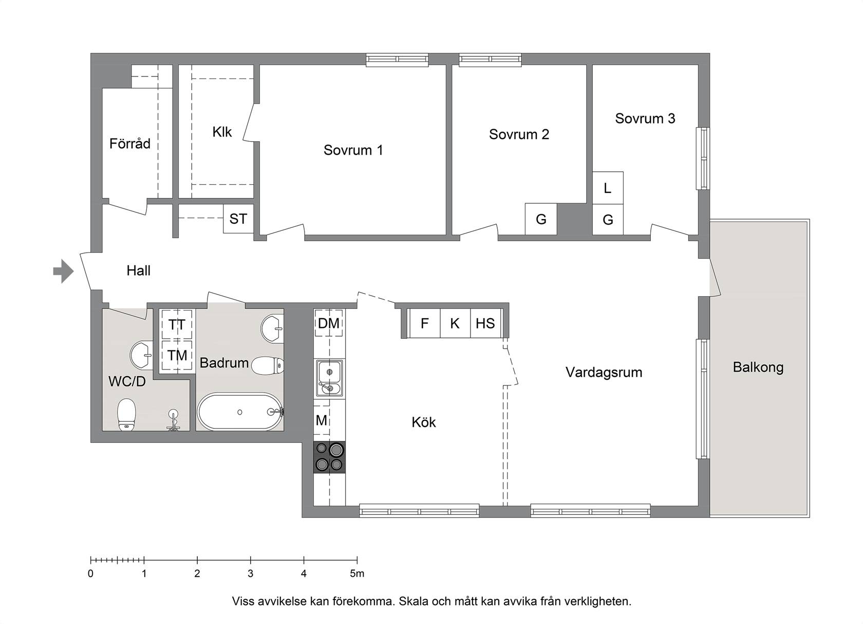 4 rum Lägenhet på Ulvsättragränd 10 Kallhäll Järfälla kommun - bild 21