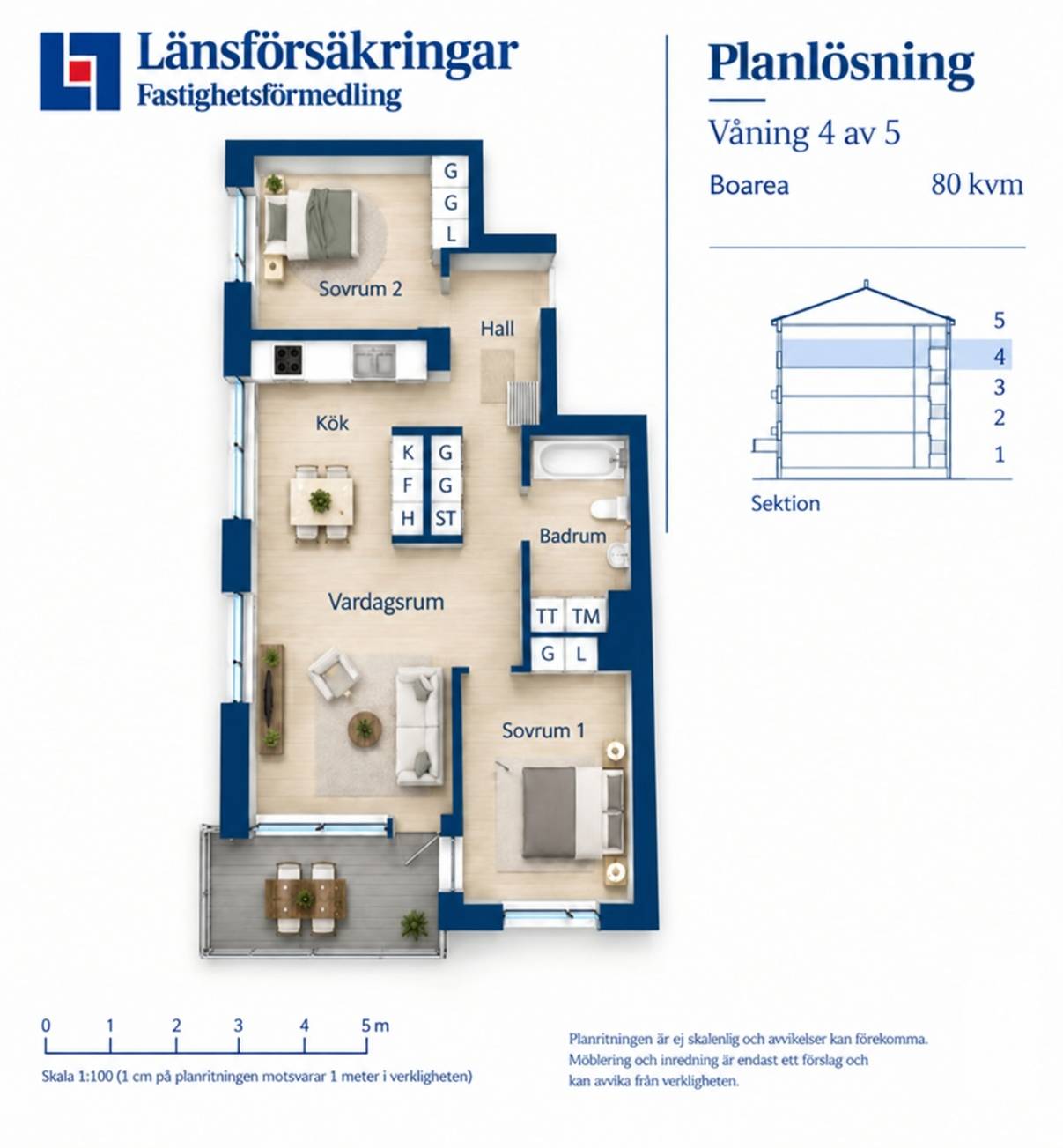 3 rum Lägenhet på Fridensborgsvägen 43 Järvastaden Solna kommun - bild 20