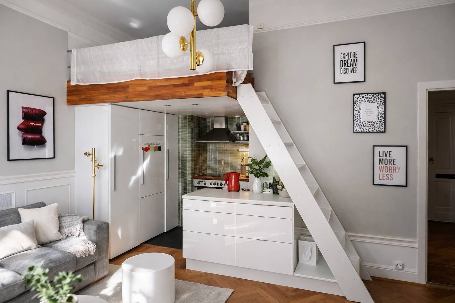 1 rum lägenhet på Sibyllegatan 42, vån 2 Östermalm, Stockholms kommun - bild 4