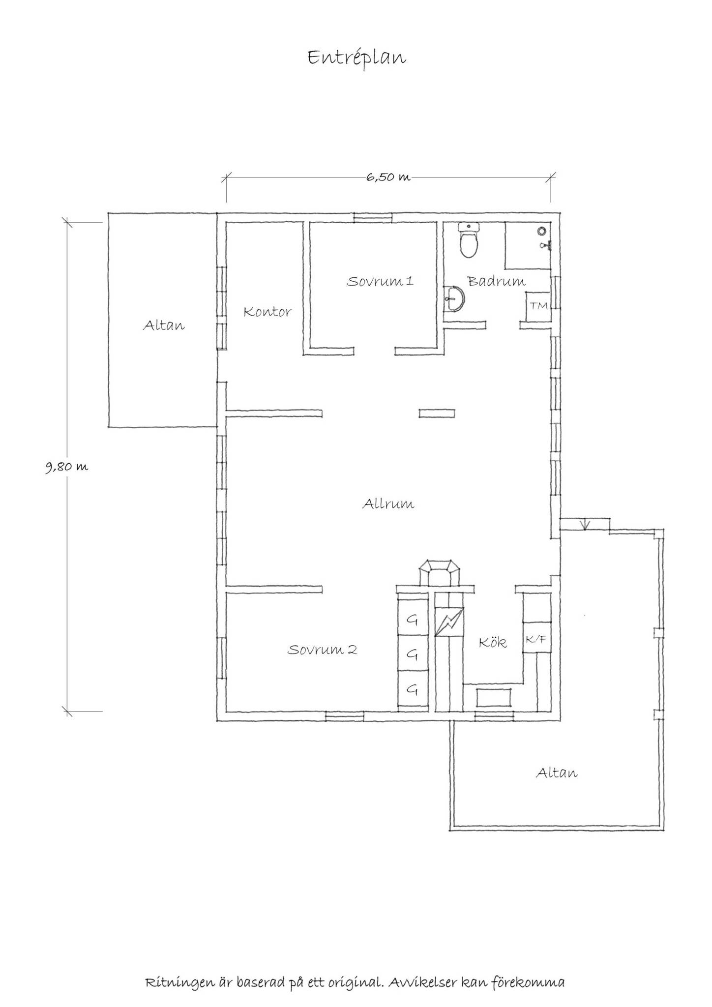 3 rum Villa på Valsvägen 5 Björklinge Uppsala kommun - bild 48