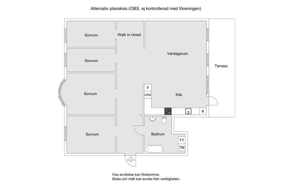 3 rum Lägenhet på Fatburs Brunnsgata 24, 4tr Södermalm - Maria Magdalena Stockholms kommun - bild 39