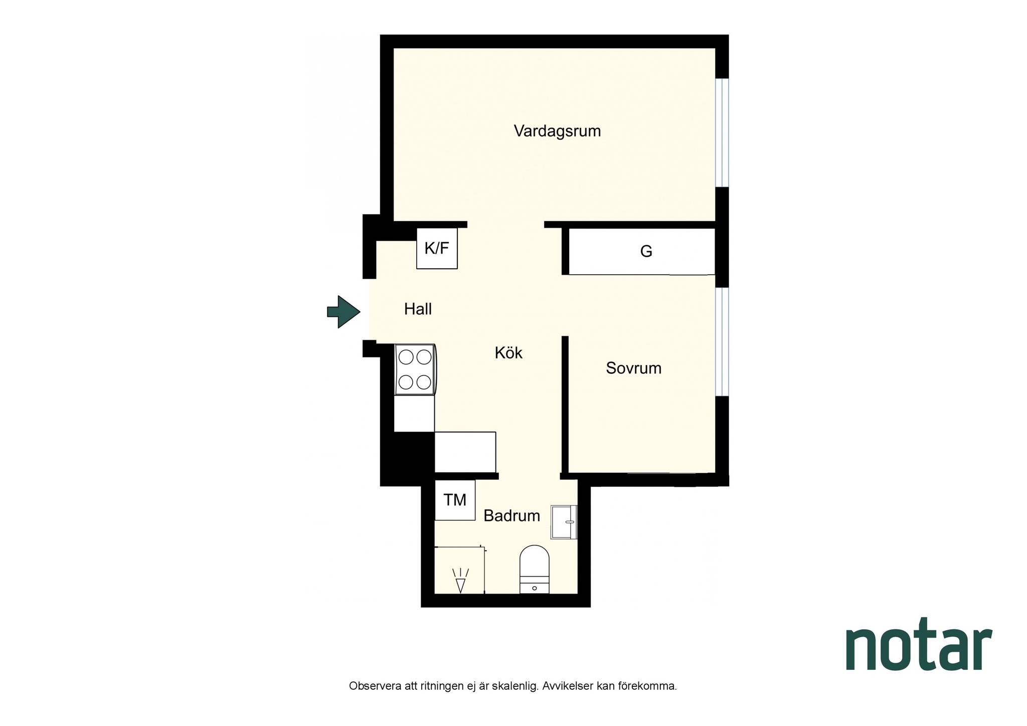 2 rum Lägenhet på Trädgårdsgatan 6B Centrala Sundbyberg Sundbybergs kommun - bild 18