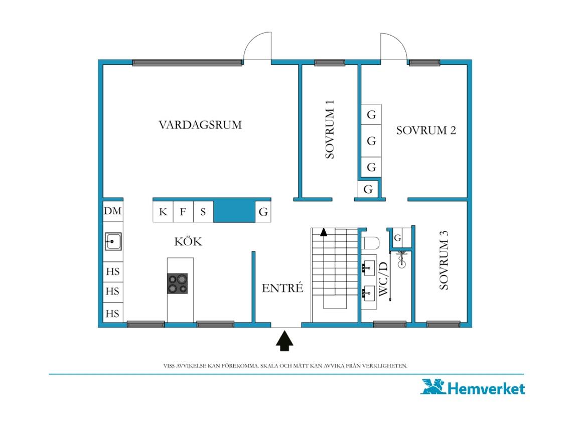 6 rum Villa på Vretgatan 6 Tranås kommun - bild 31