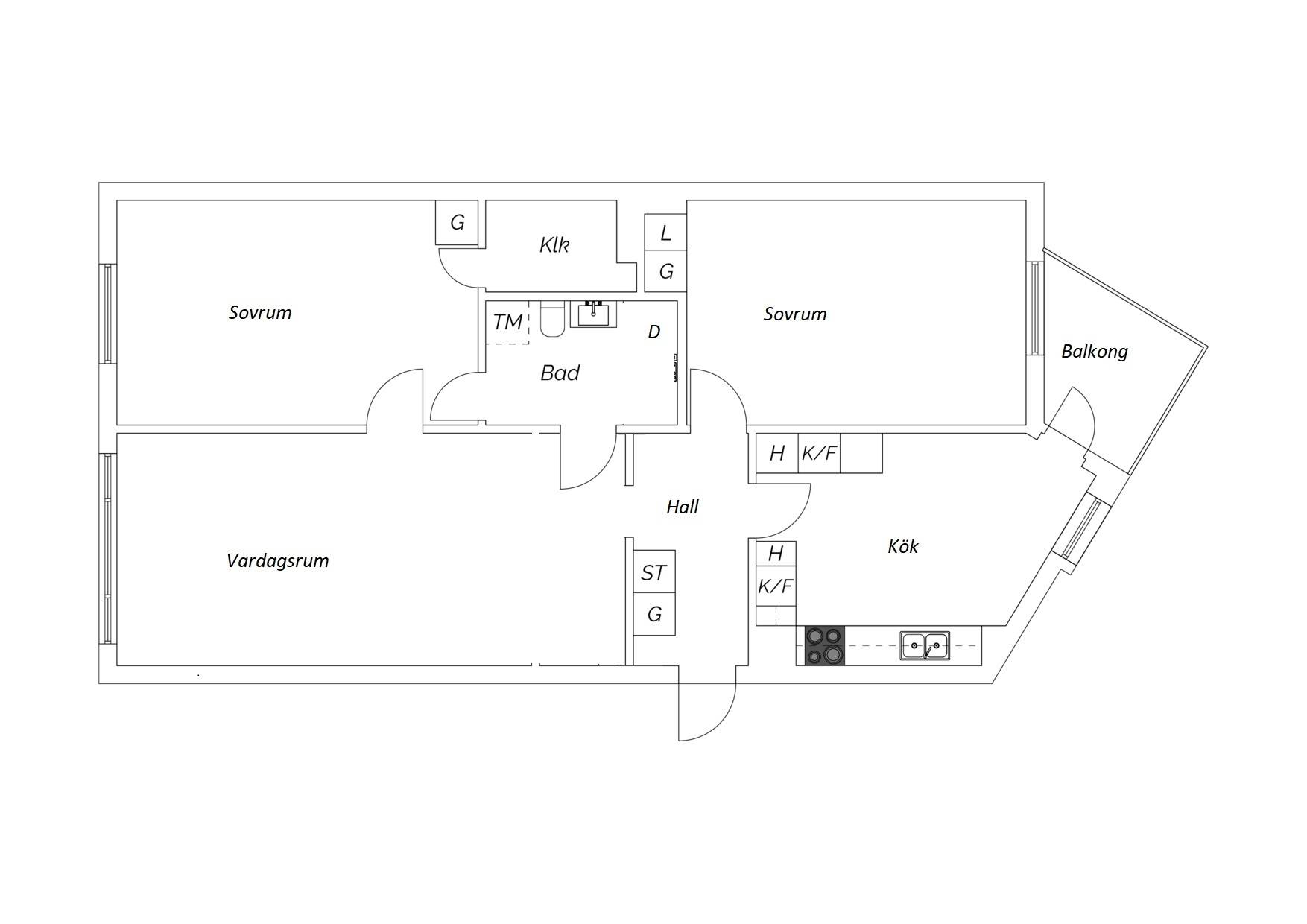 3 rum Lägenhet på Kronobergsgatan 15, 3 tr Kungsholmen Stockholms kommun - bild 17