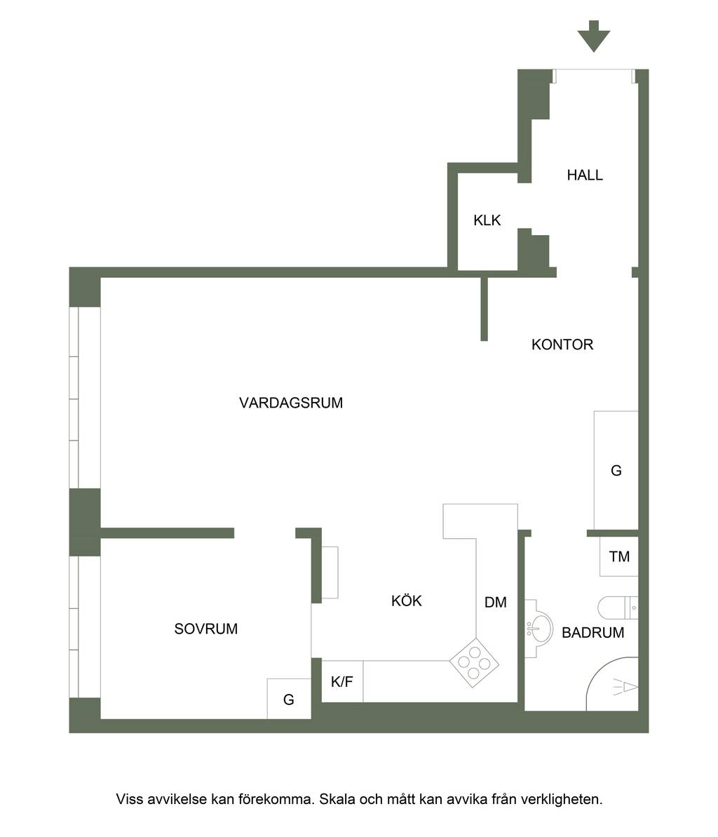 2 rum Lägenhet på Ture Nermans gränd 6, 4 tr Kungsholmen Stockholms kommun - bild 16