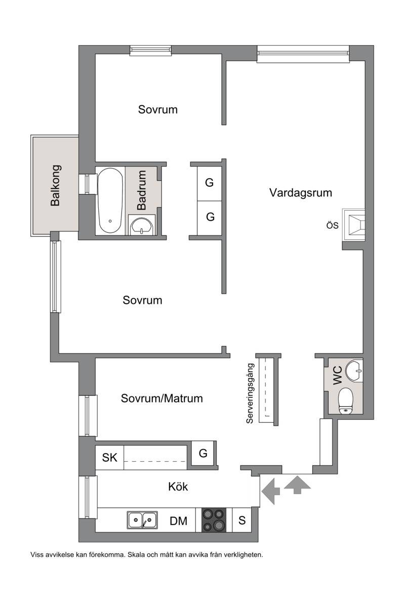 4 rum Lägenhet på Wittstocksgatan 28 Östermalm Stockholms kommun - bild 21