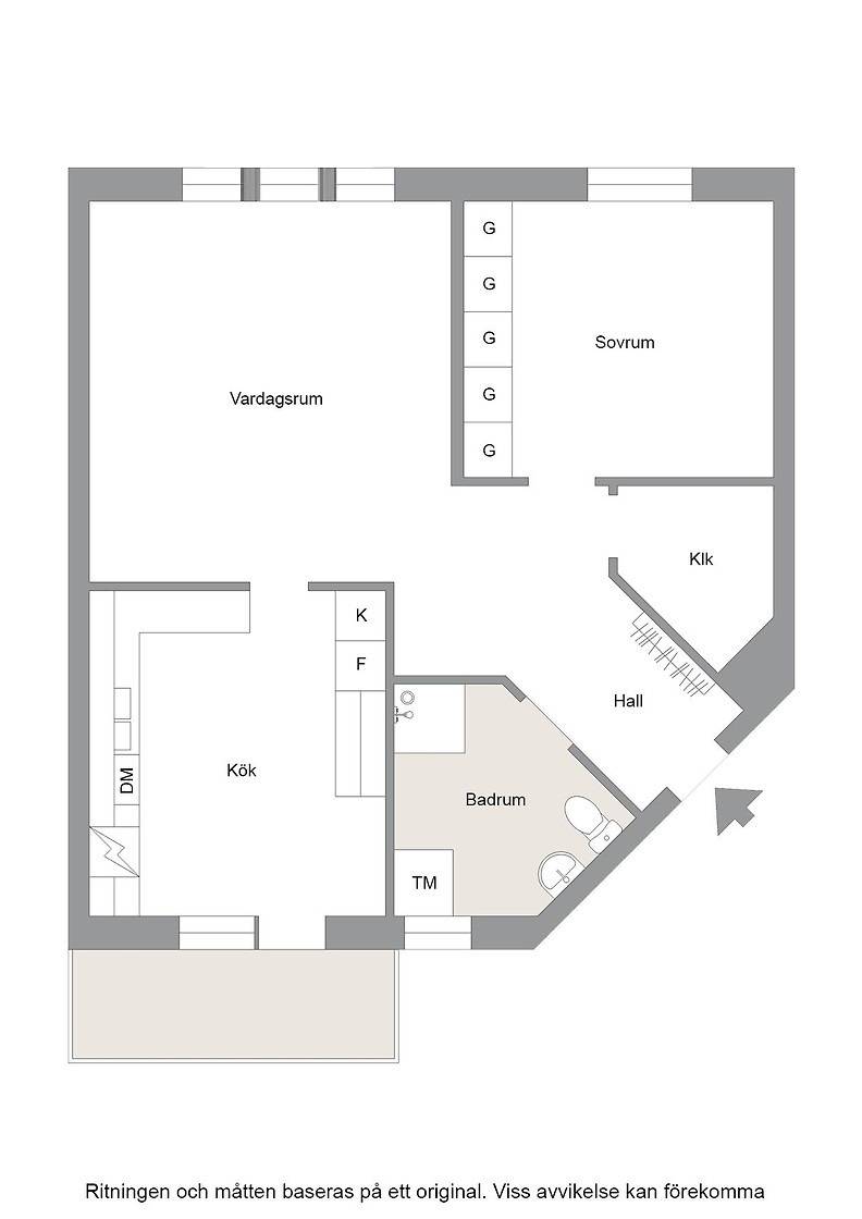 2 rum Lägenhet på Tryffelvägen 7 Norby Uppsala kommun - bild 28