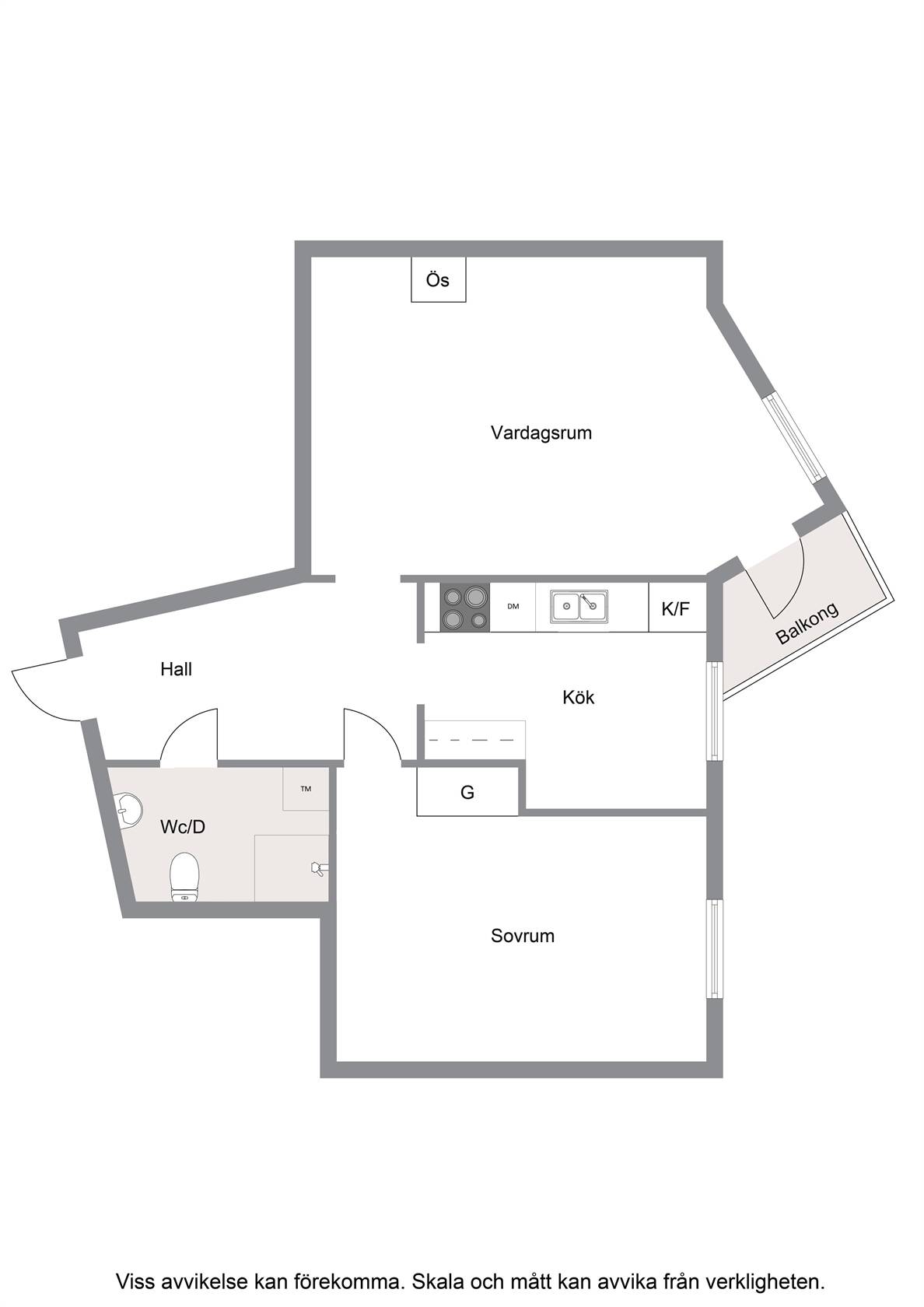 2 rum Lägenhet på Klostervägen 1C Danderyds kommun - bild 17