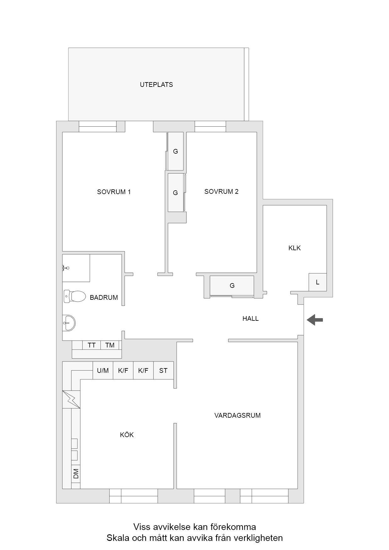 3.5 rum Lägenhet på Vendergatan 3 Centrum Kungälvs kommun - bild 24