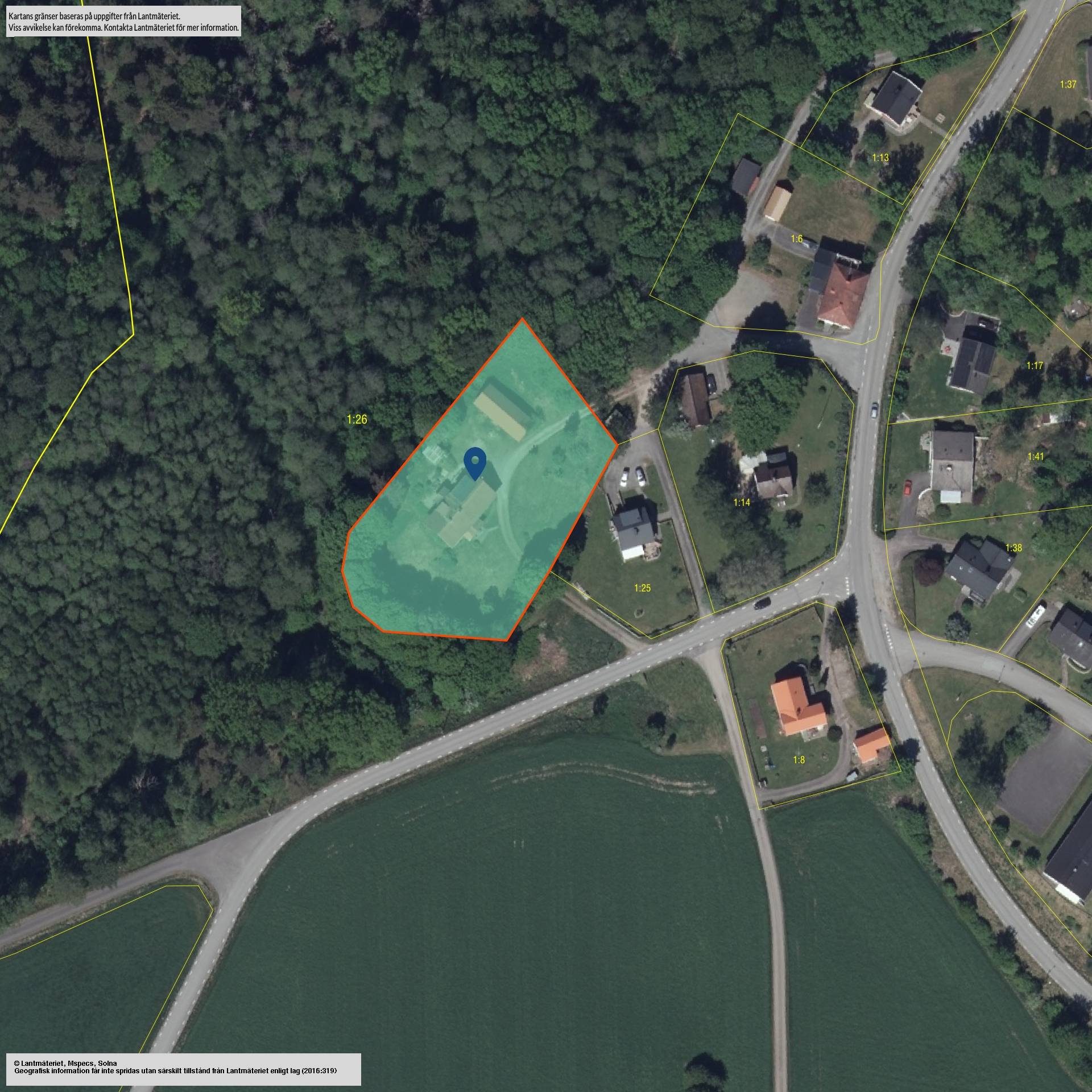 9 rum Villa på Kungsätersvägen 6 Torestorp Marks kommun - bild 42