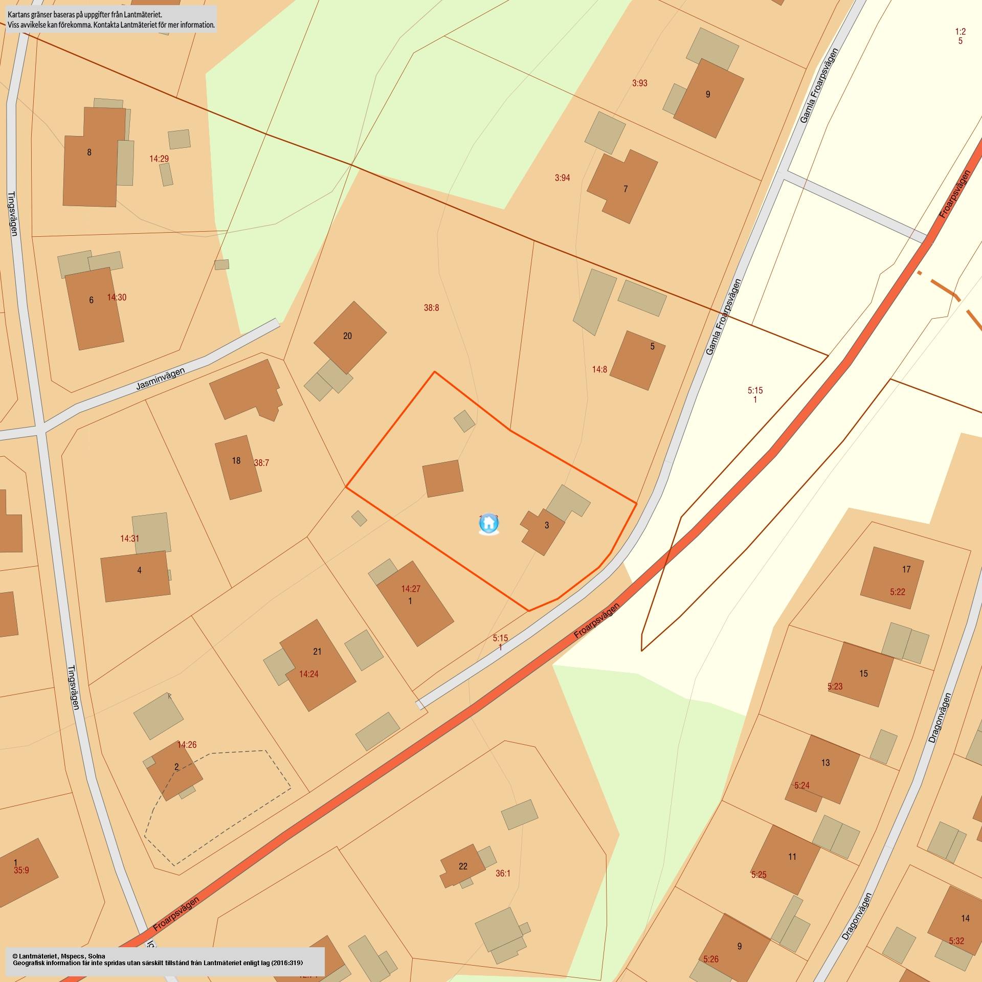 3 rum Villa på Gamla Froarpsvägen 3 Asarum Karlshamns kommun - bild 30