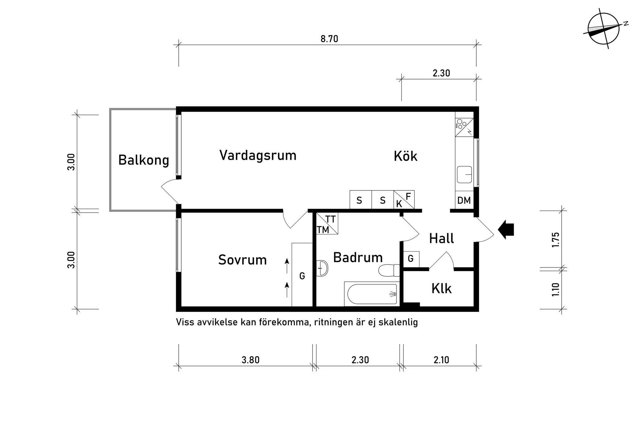 2 rum Lägenhet på Bandtraktorgatan 2 Angered Göteborgs kommun - bild 18